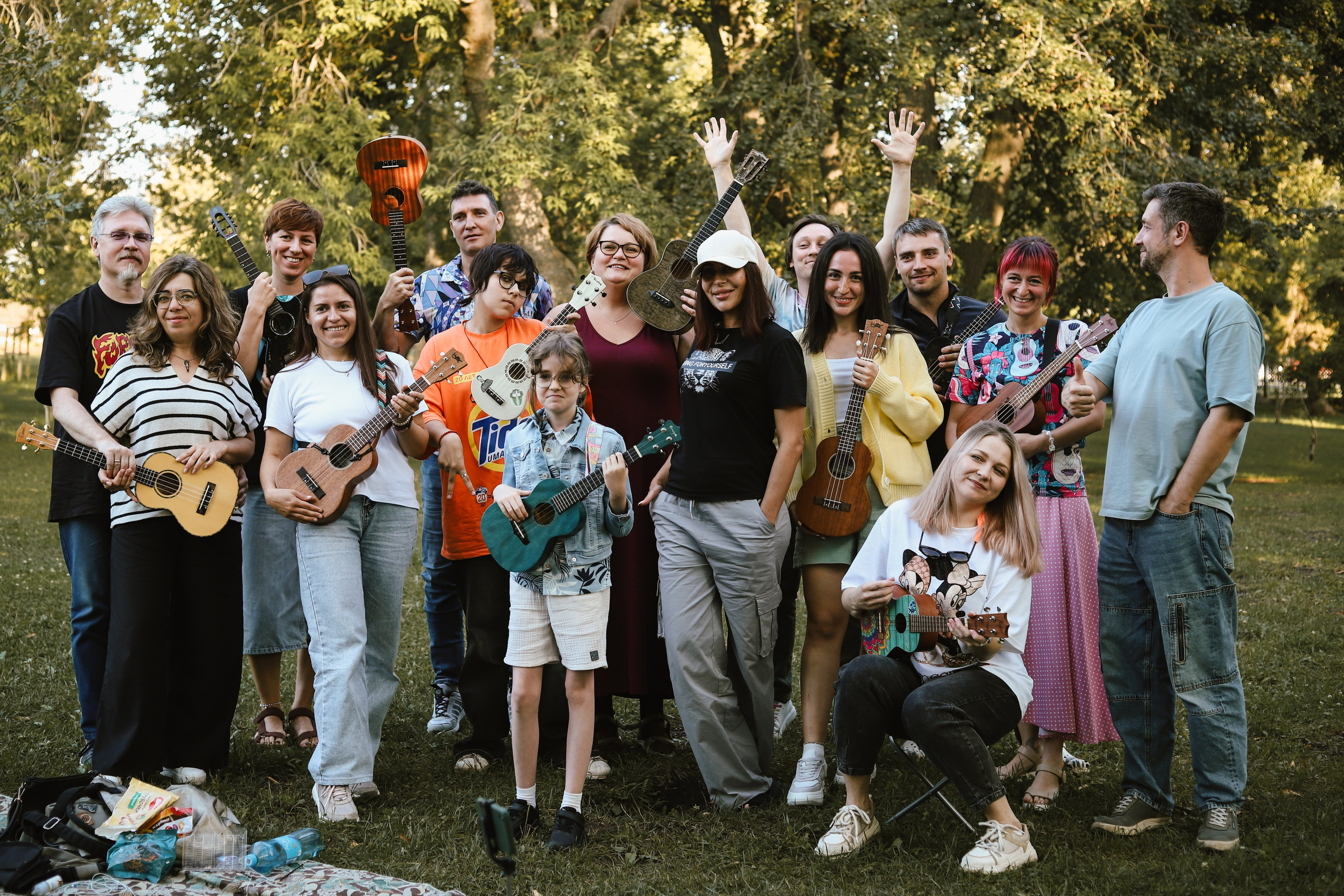 Укулеле-пикник 2025. Фотограф Дарина Фельдман