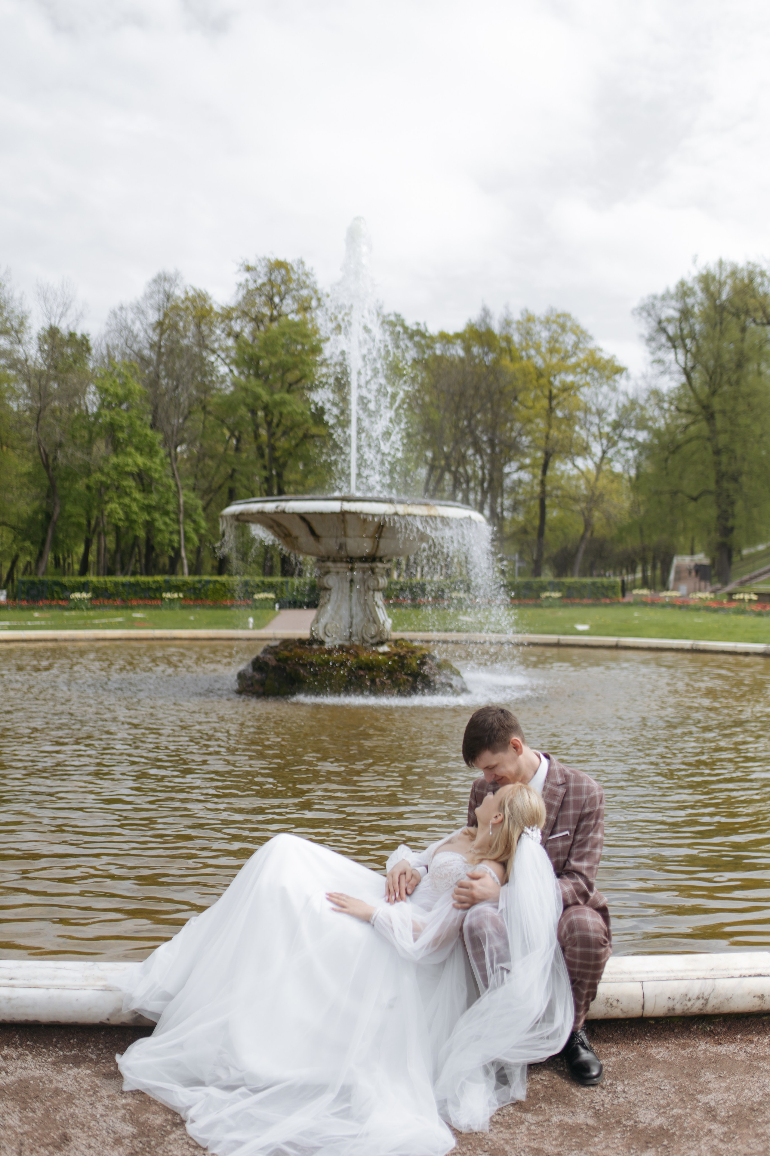 Летний Петергоф. Свадебный и женский фотограф в Санкт-Петербурге Муртеева Екатерина