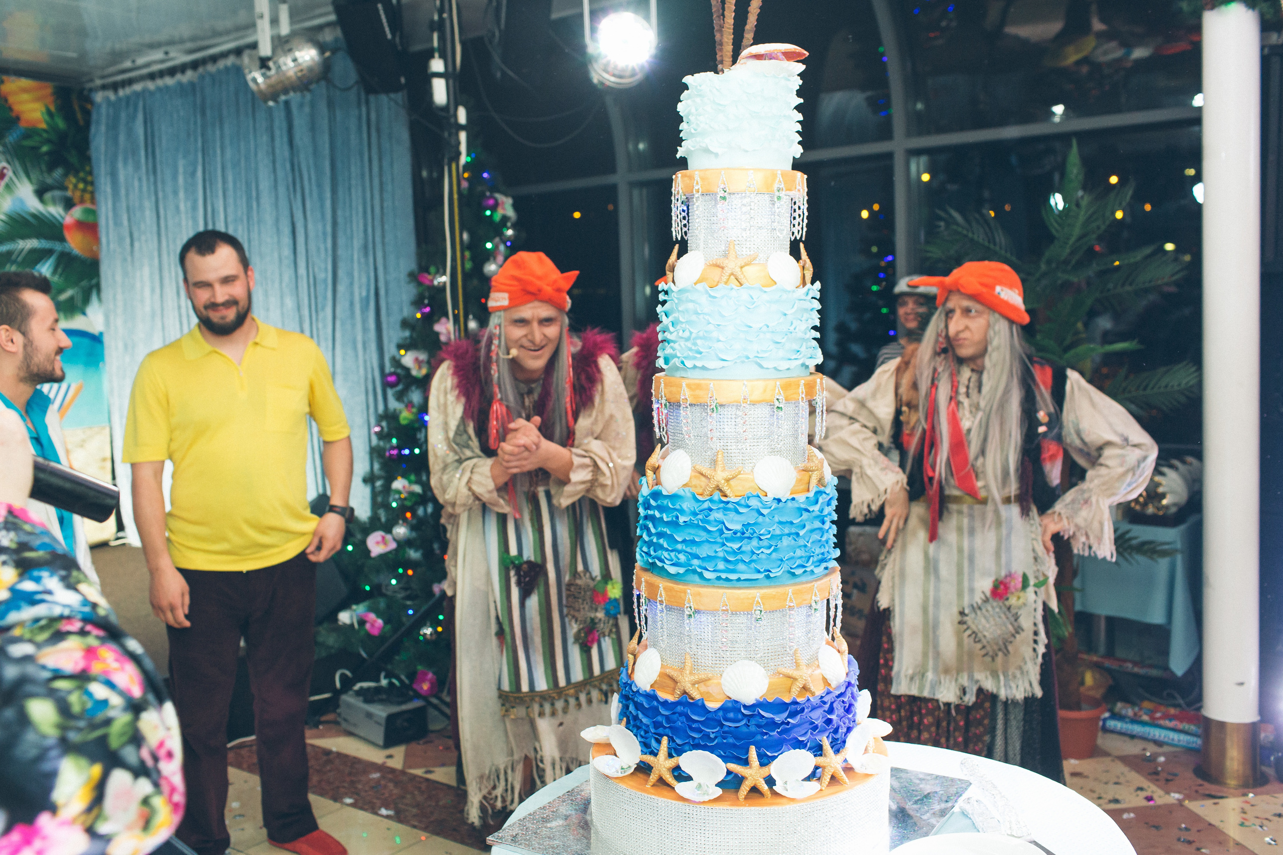 Празднование нового года на корабле флотилии Рэдиссон Ройал. КонТайм: профессиональная съемка для организаций