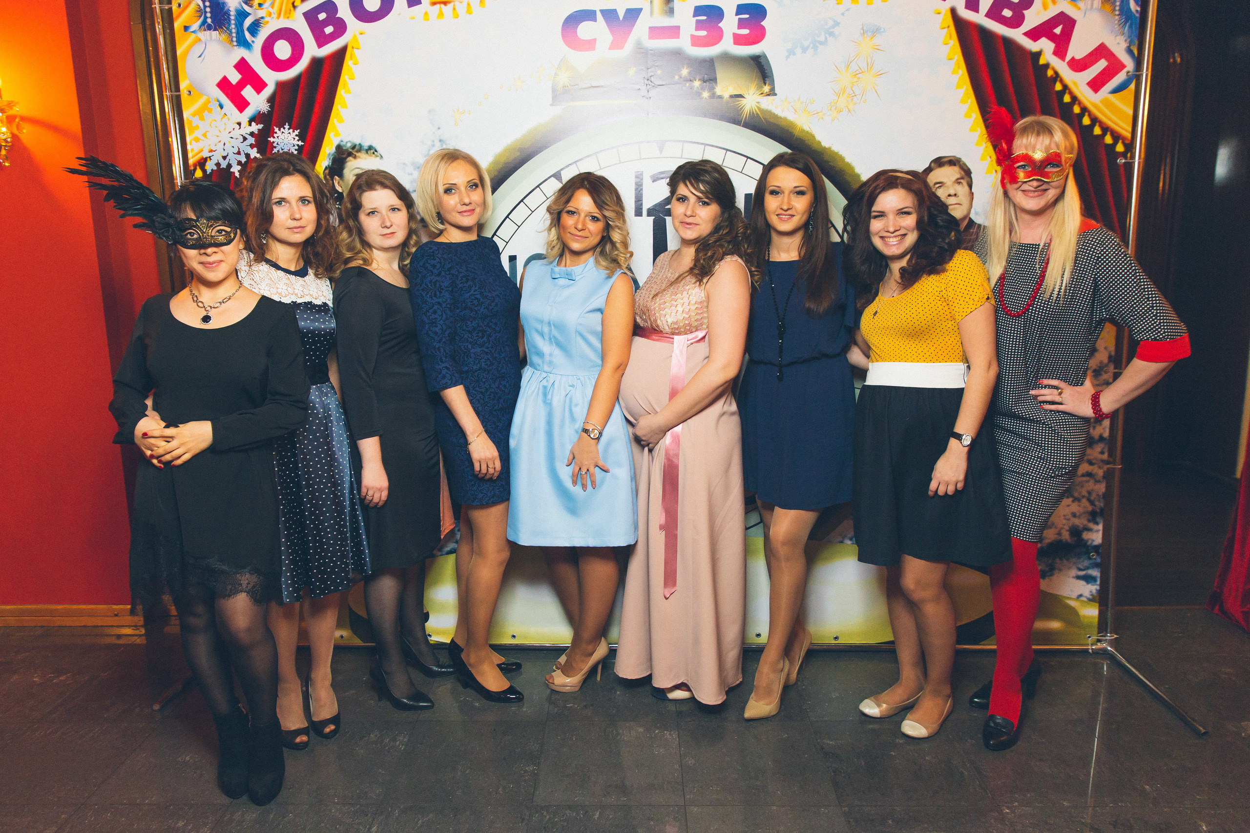 Новогодний карнавал для строительной компании в Империал Холл. КонТайм: профессиональная съемка для организаций