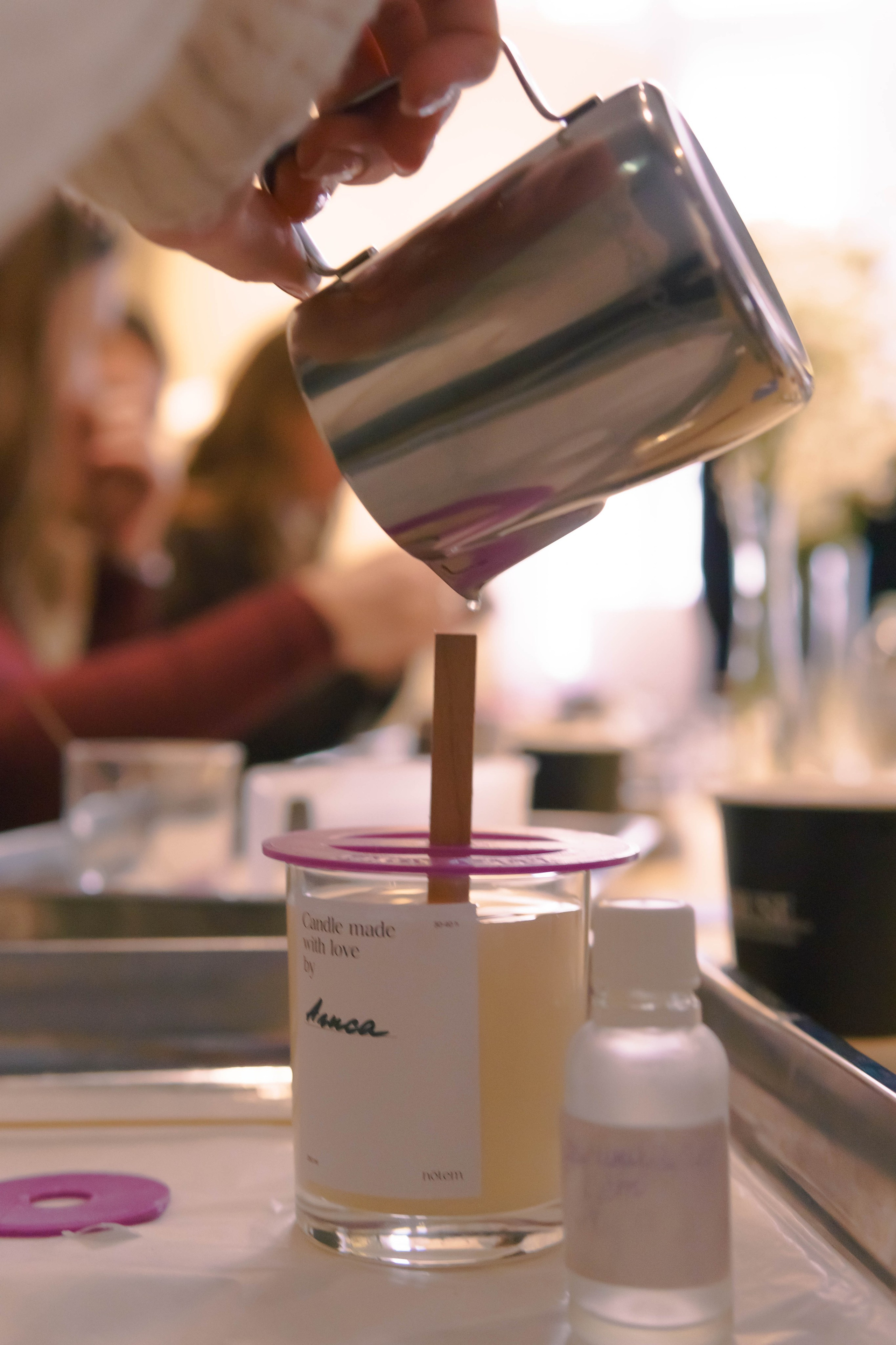 Новогодний мастер-класс по изготовлению свечей. Фотограф-анималист Ксения Воробьева, Москва