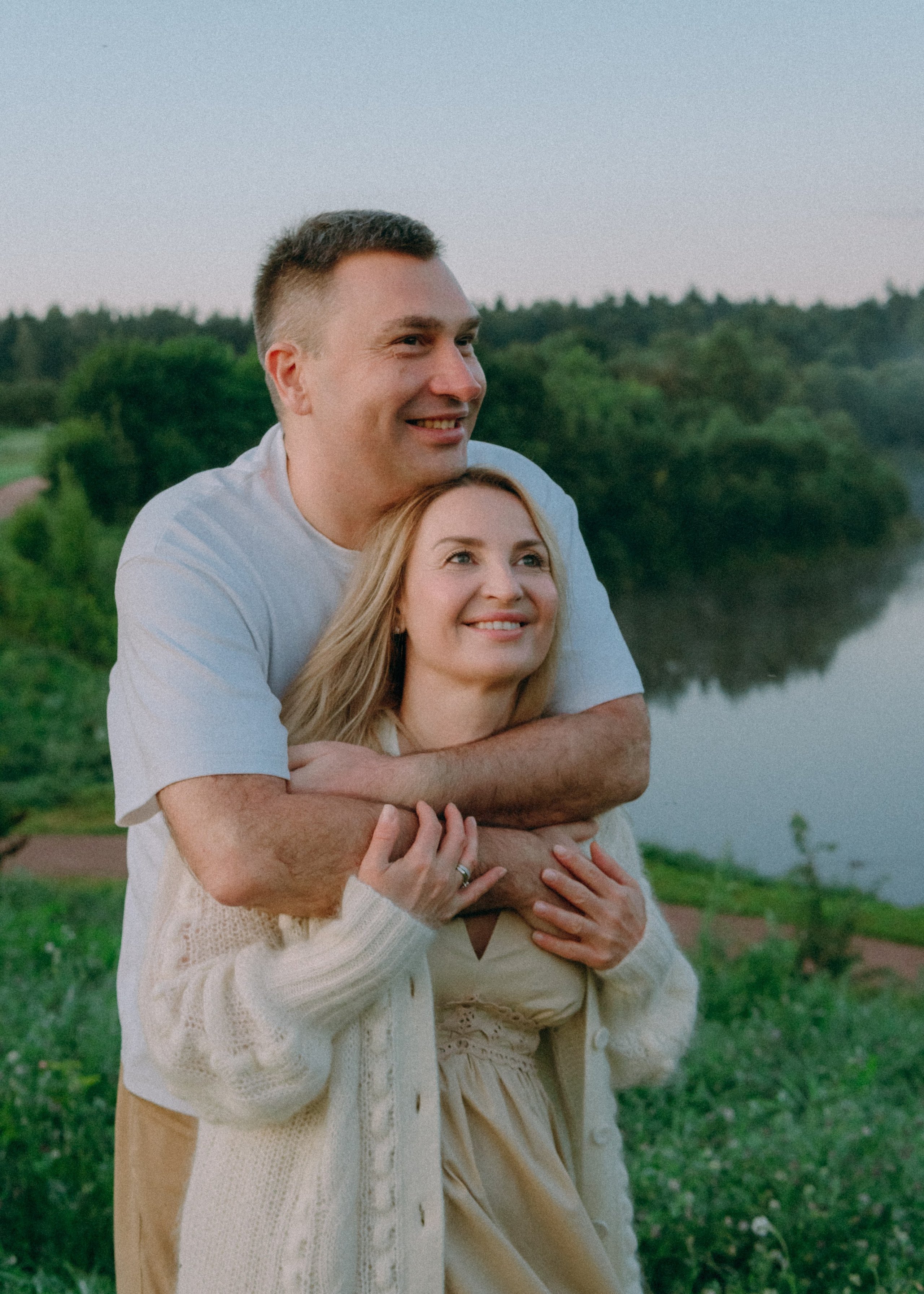 Оксана, Кирилл и Кеша. Фотограф-анималист Ксения Воробьева, Москва