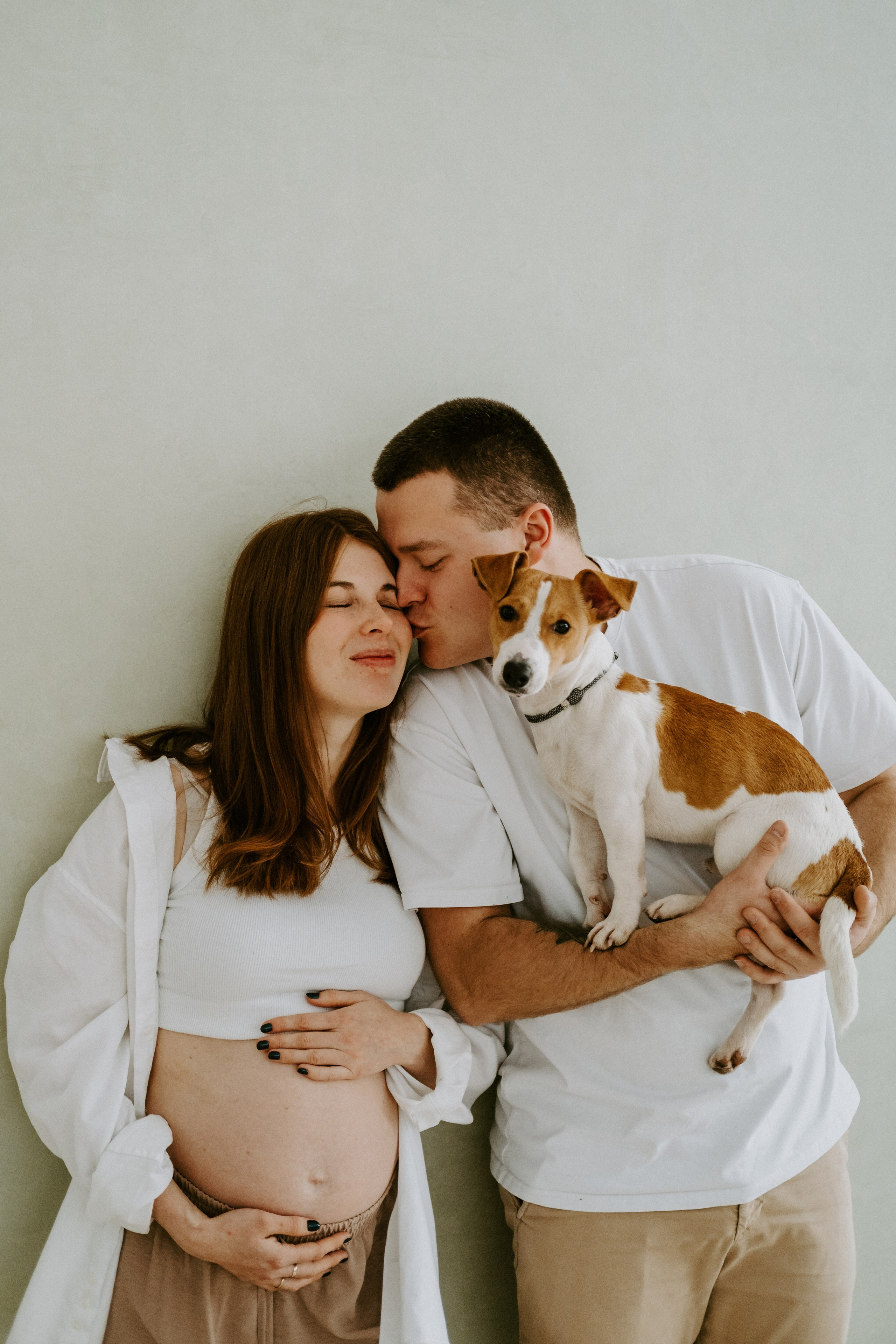 фотосессия лавстори с собакой