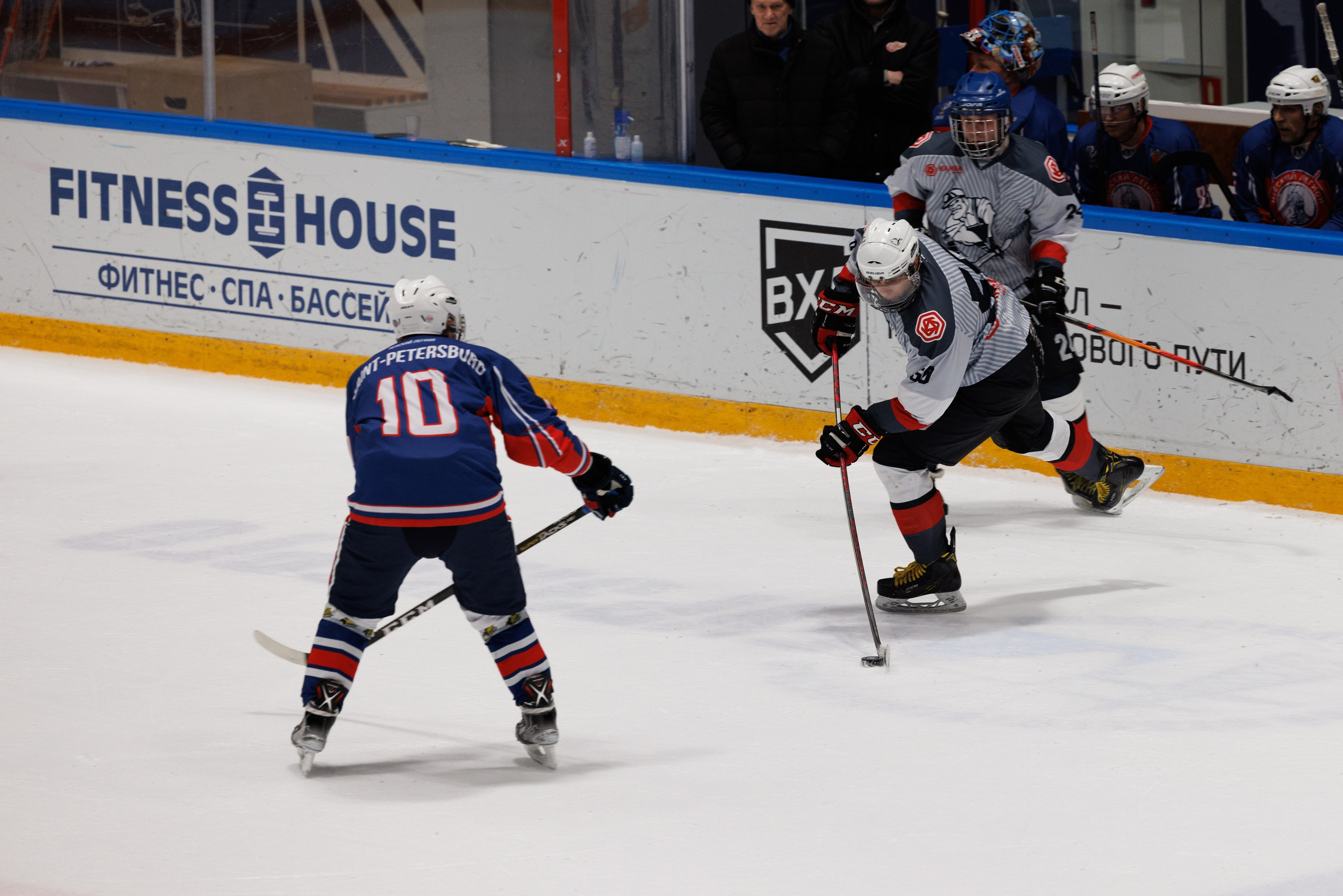 НХЛ (50+) Невский легион — Канекс 6-1. Фотограф Александр Заломаев