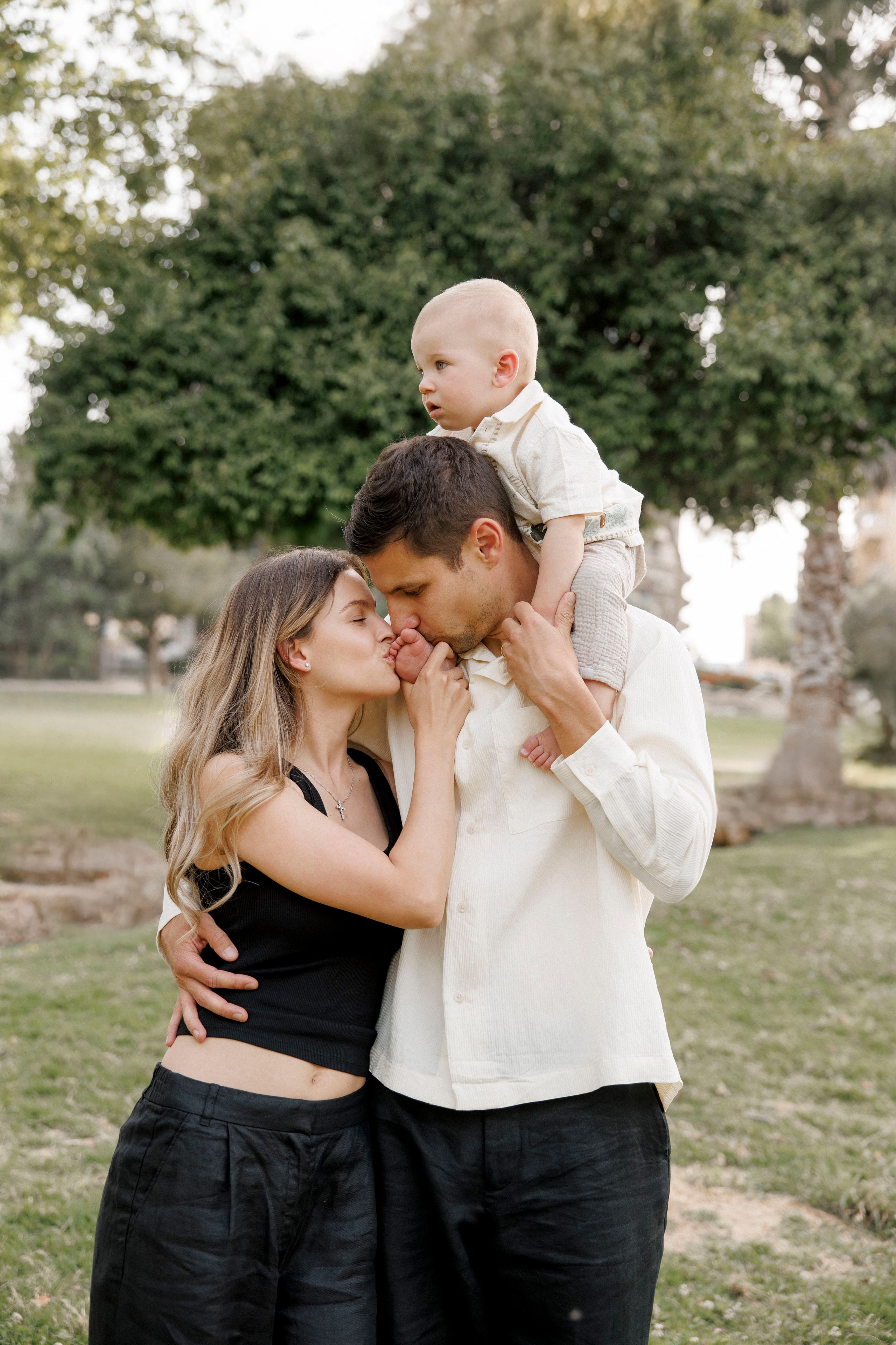 One year old at home. Wedding and family photographer