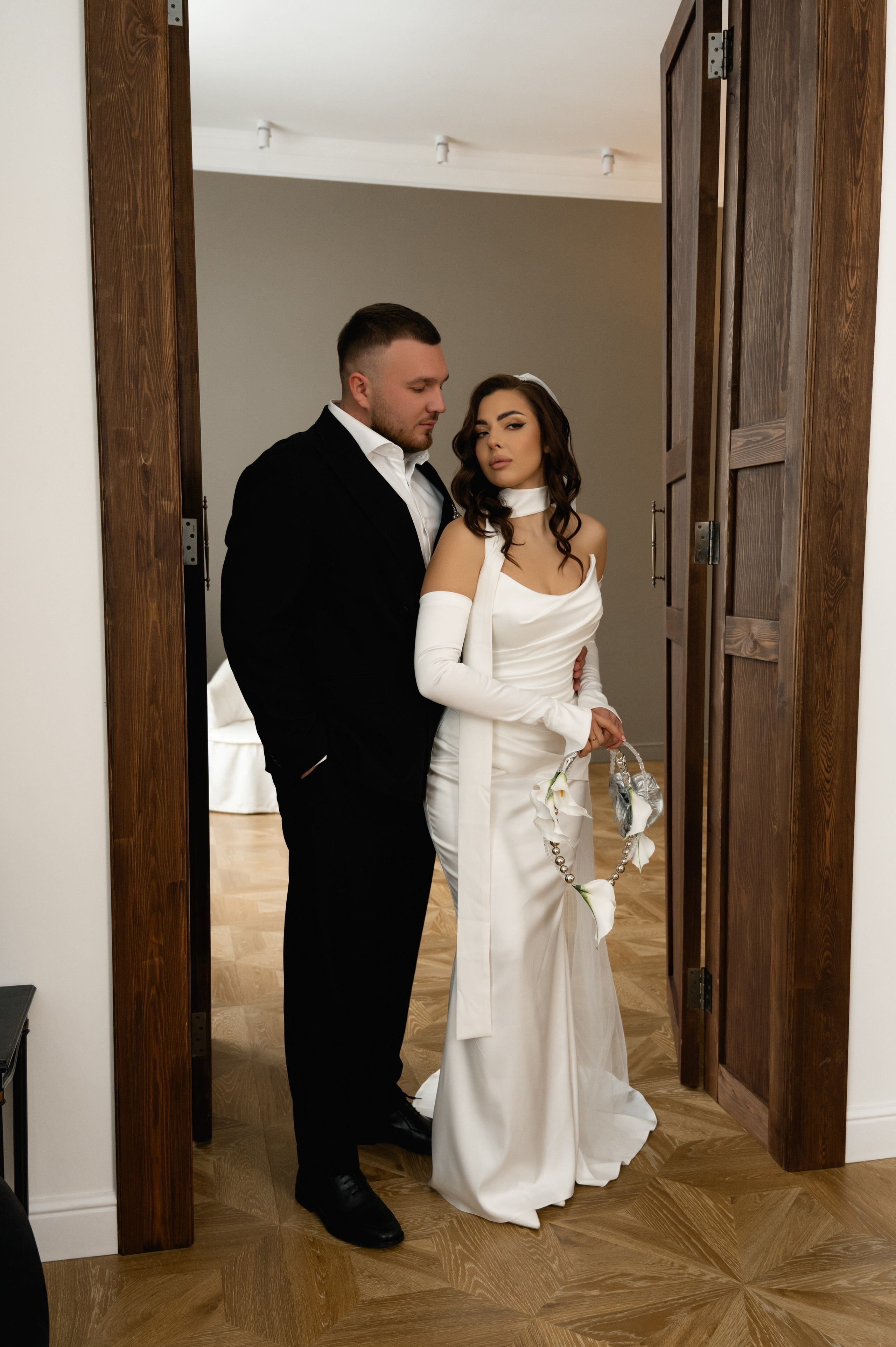 Свадебная фотосессия в студии. Свадебный и семейный фотограф в Краснодаре Алина Мельник