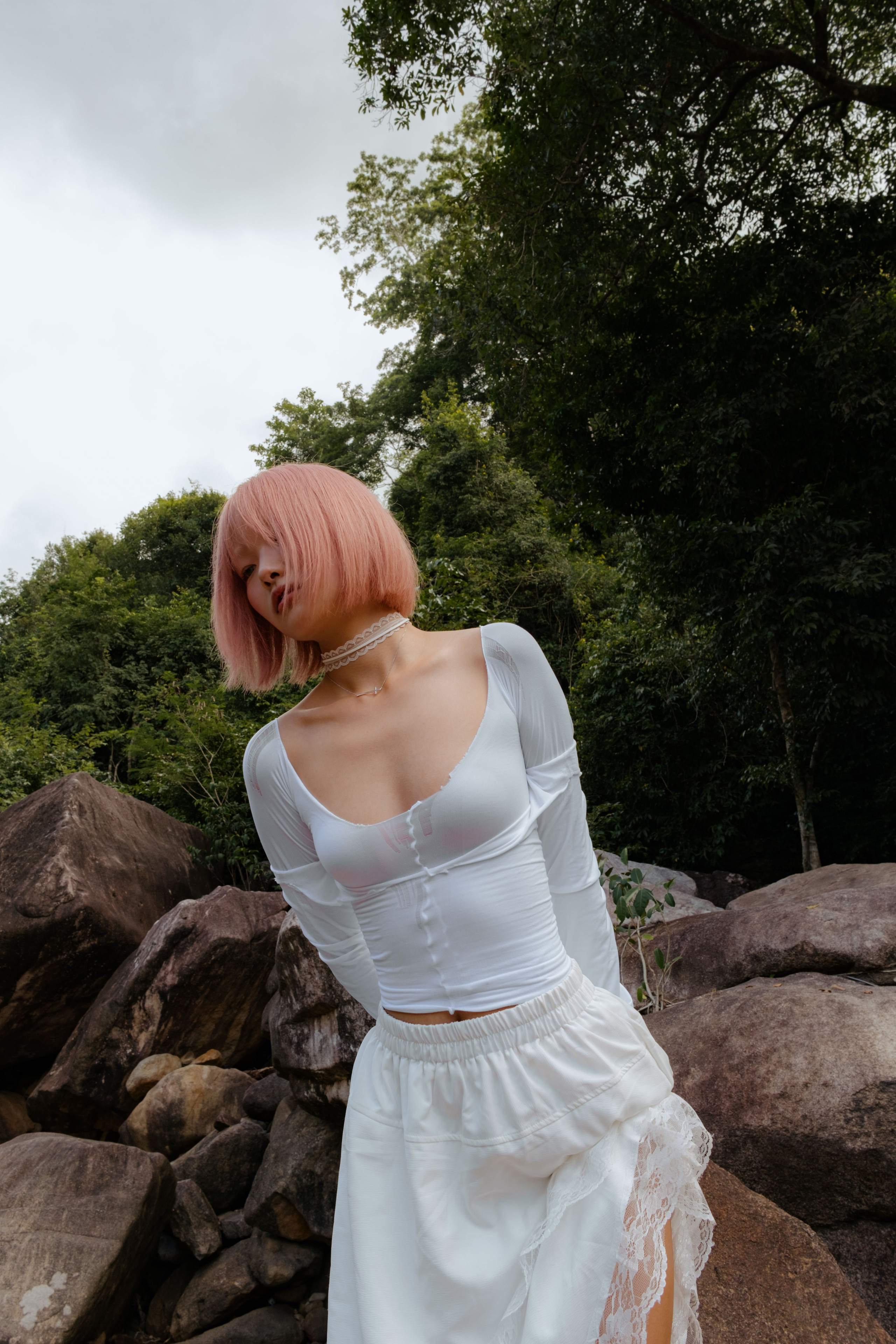 Location "Ba Ho Waterfall". Portrait photographer Nha Trang | Julia Meshanina