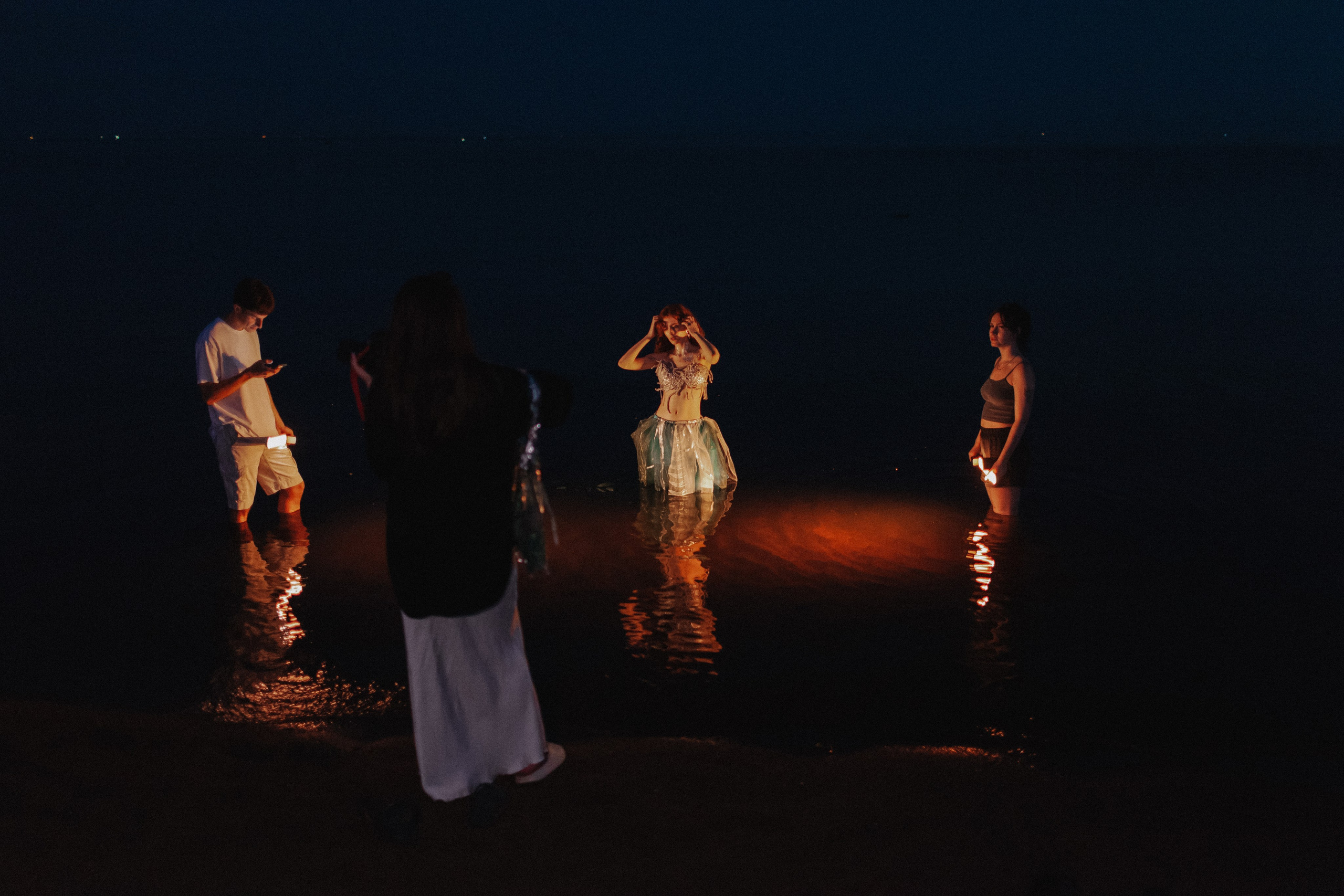 Backstage Mermaid. Фотограф Вика Йодль