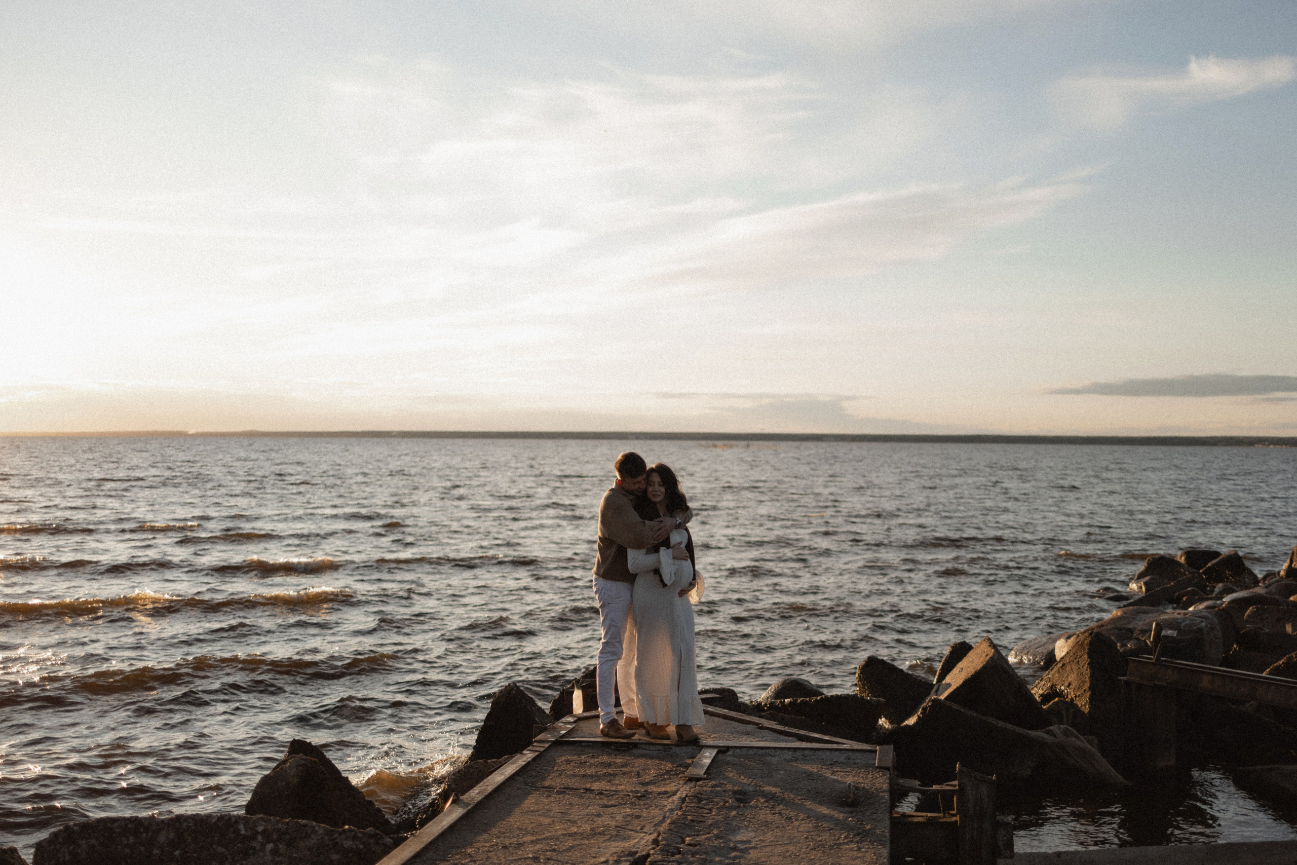 Любовь и чайки. Фотограф Daria Wilner