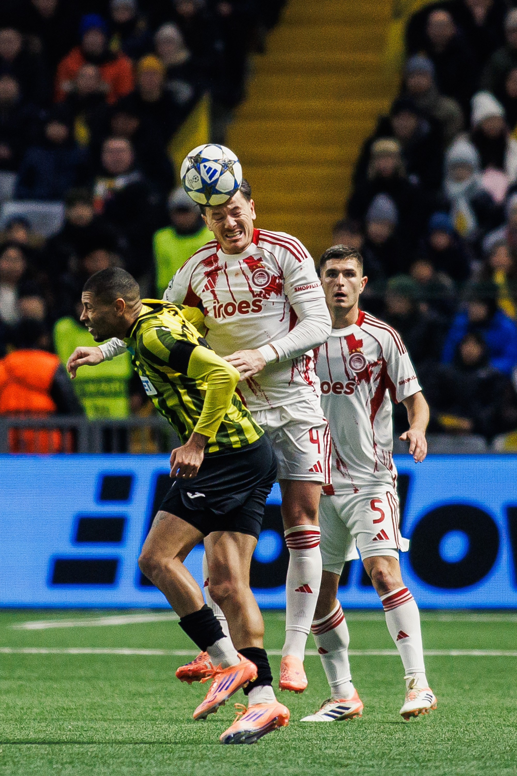 UEFA Champions League 25/26 Kairat — Olympiacos. Photographer Danil Aykin