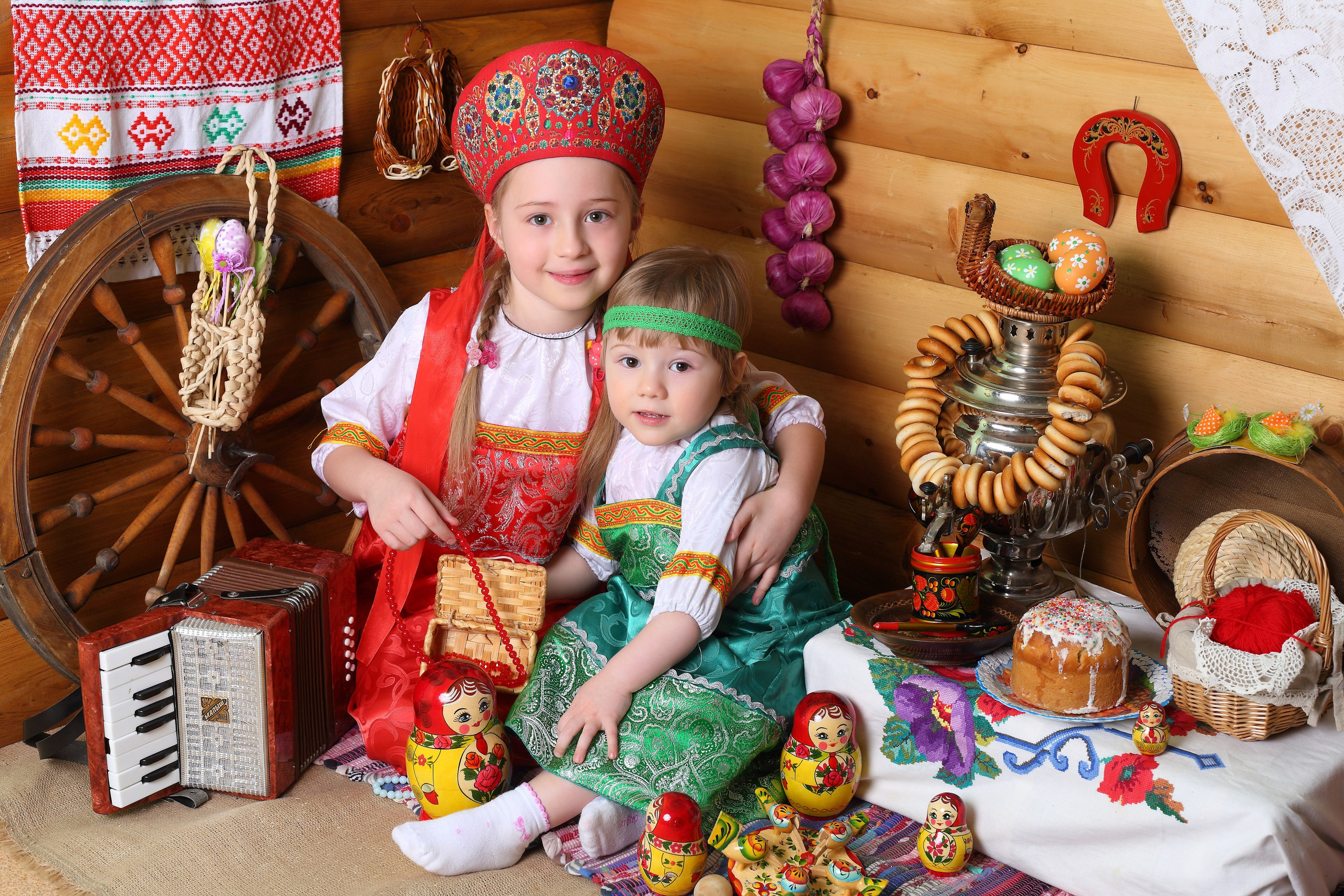 Домик в деревне. Детская выездная фотостудия