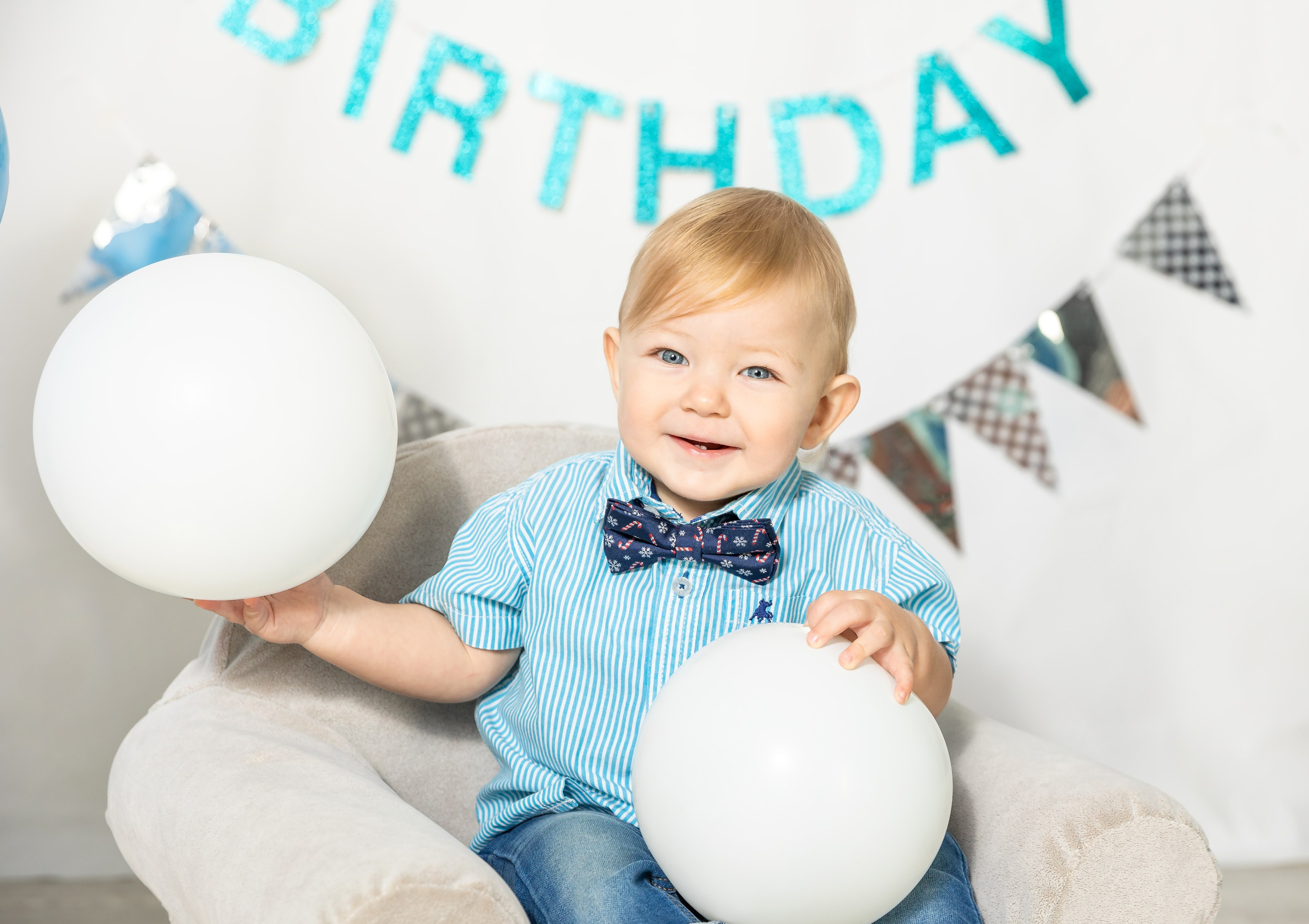 День рождения в голубом цвете. Детский семейный фотограф в г. Находка Ольга Коваленко, фотостудия Memories