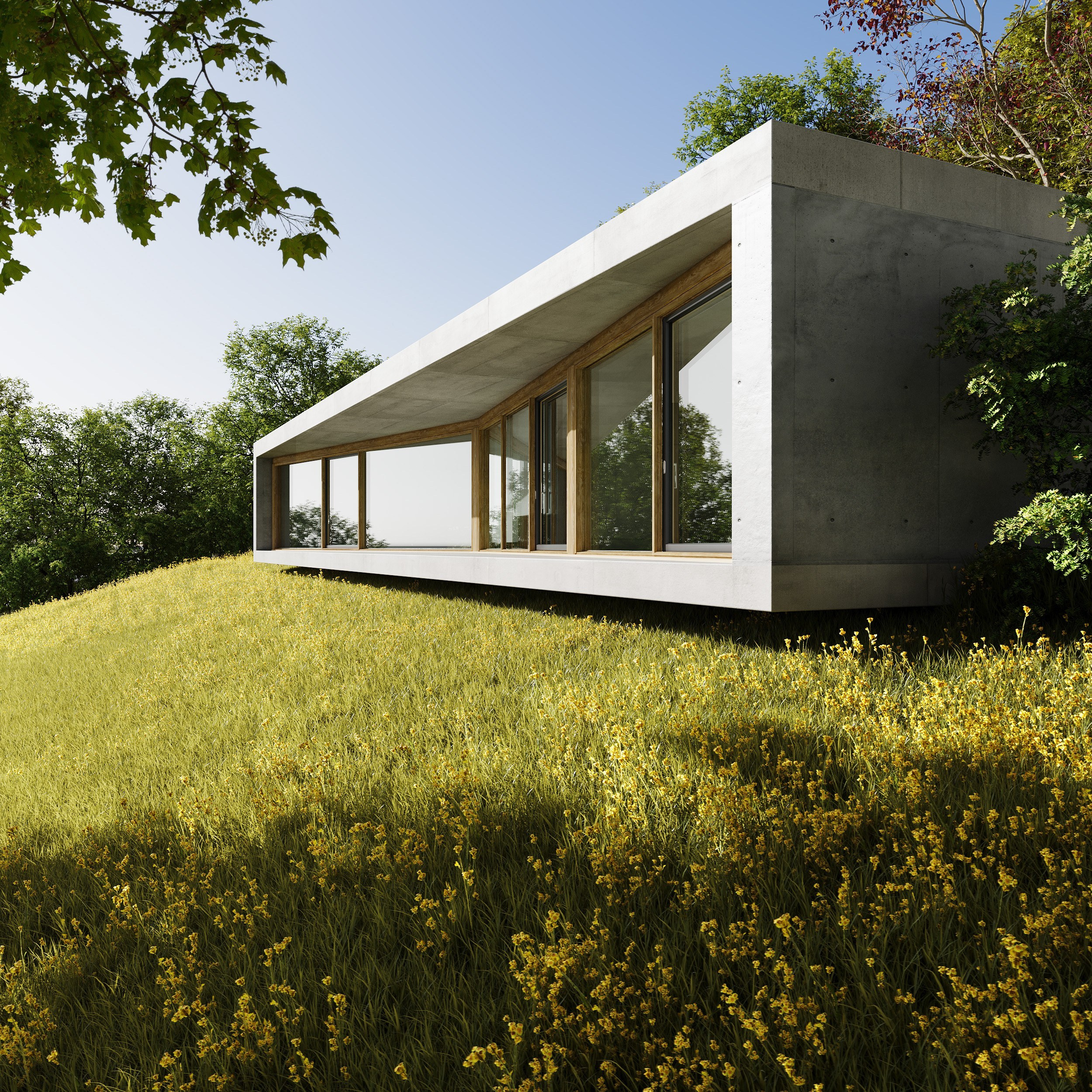 Экстерьерная визуализация. Студия 3D визуализации