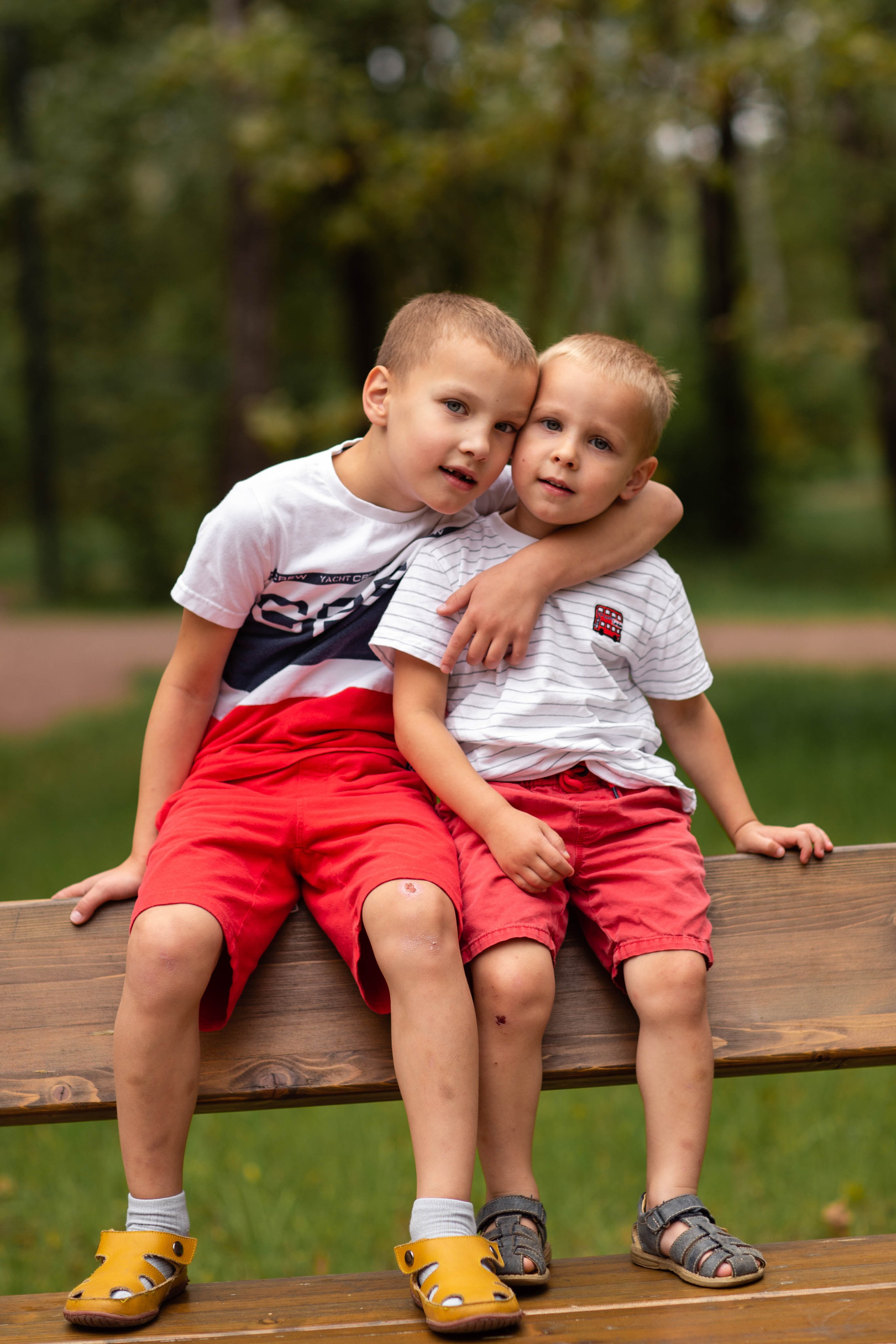 Семейная прогулка в парке. Семейный фотограф Фрязино Зрячева Кристина