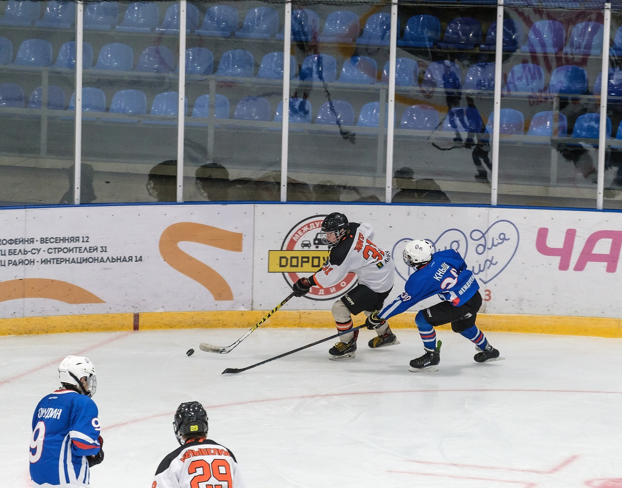 Хоккейный матч Вымпел-2011 (Междуреченск) vs Ермак (Ангарск) — фотограф в Междуреченске Никита Максимов