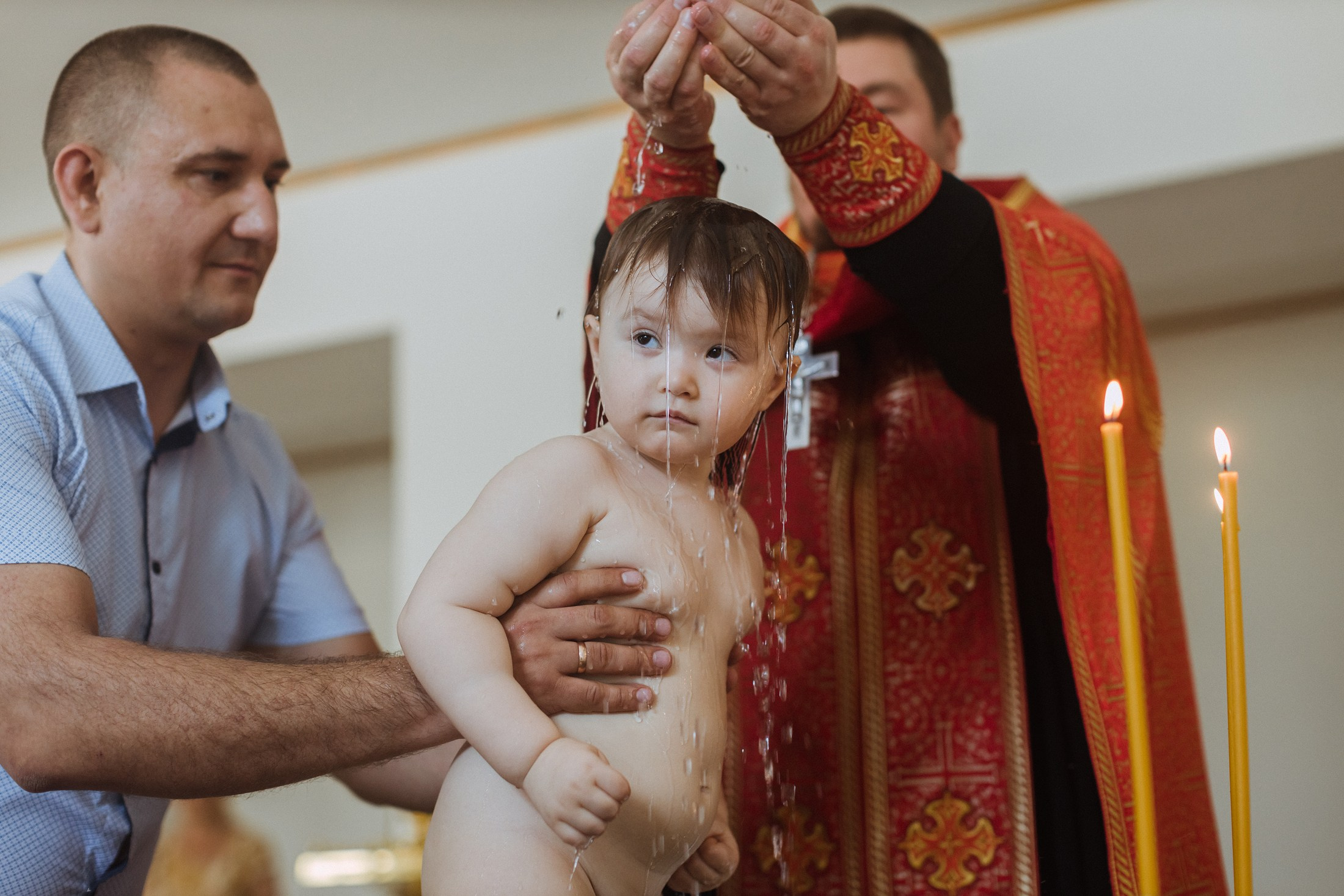 Таинство крещения. Фотографы в городе Волгограде — Людмила Агеева и Алексей Околелов