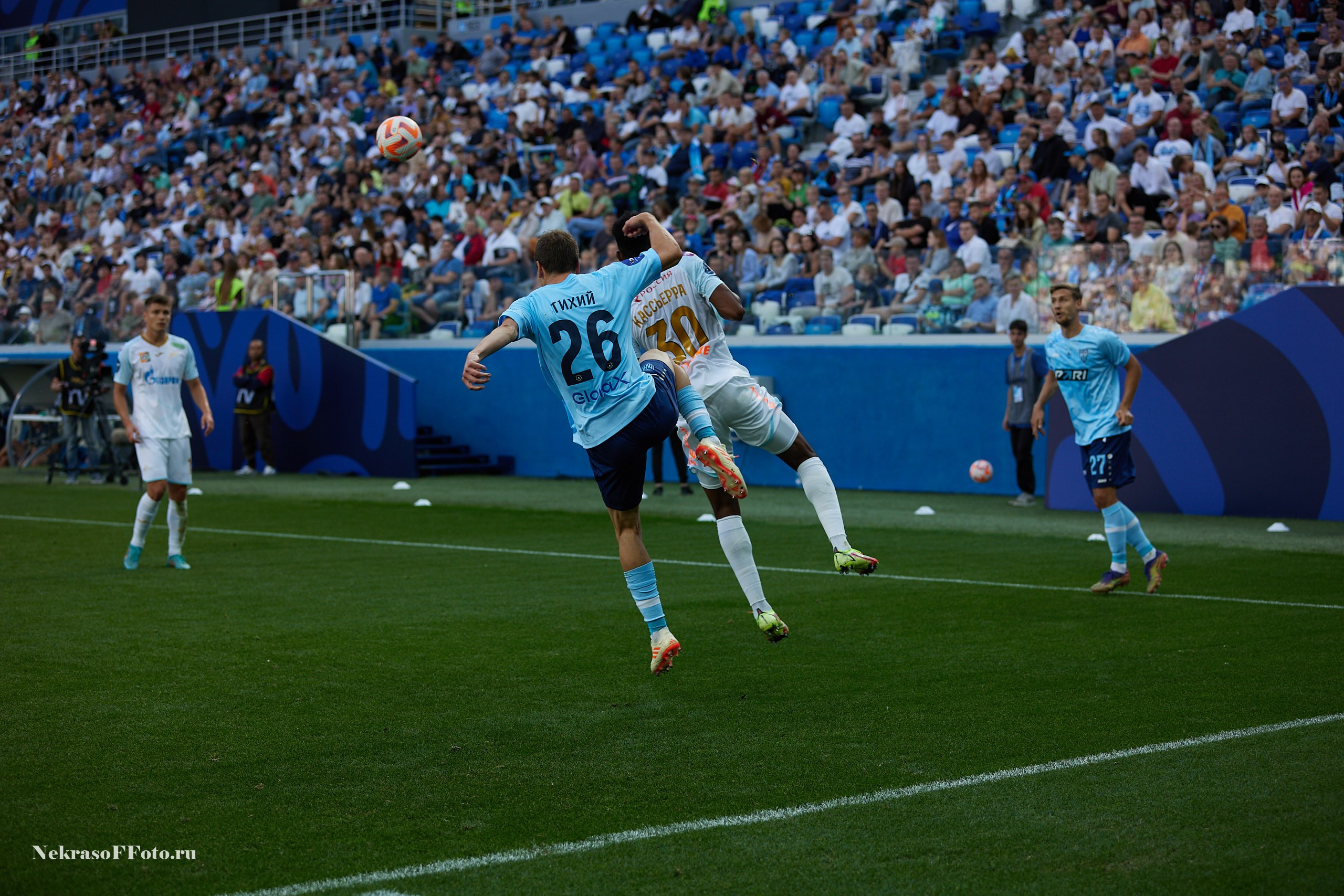 РПЛ ФК Зенит — ФК Пари НН. Спортивный фотограф Некрасов Денис
