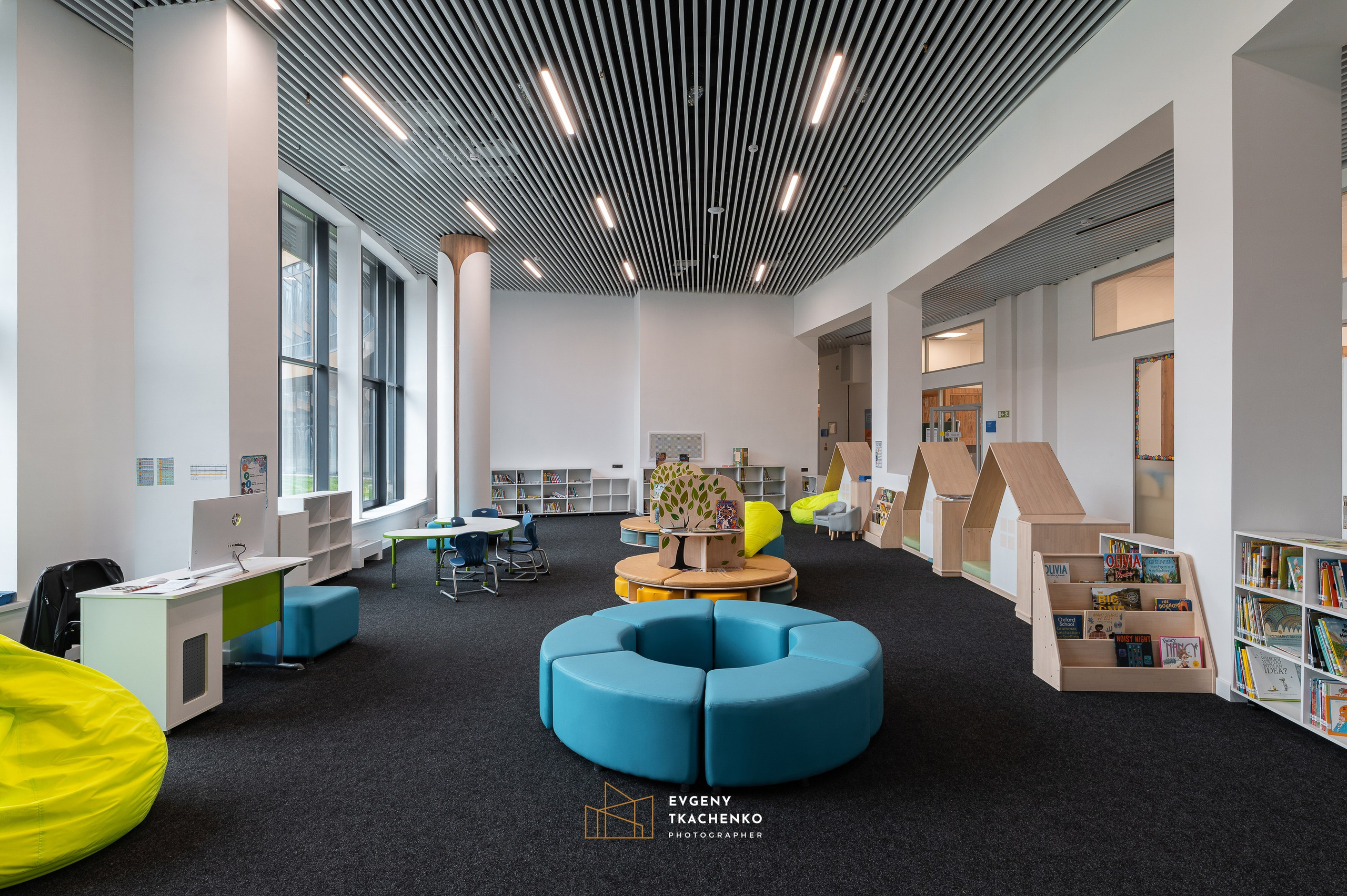 Kazakhstan International School, г. Астана. Архитектурный и интерьерный фотограф в Казахстане