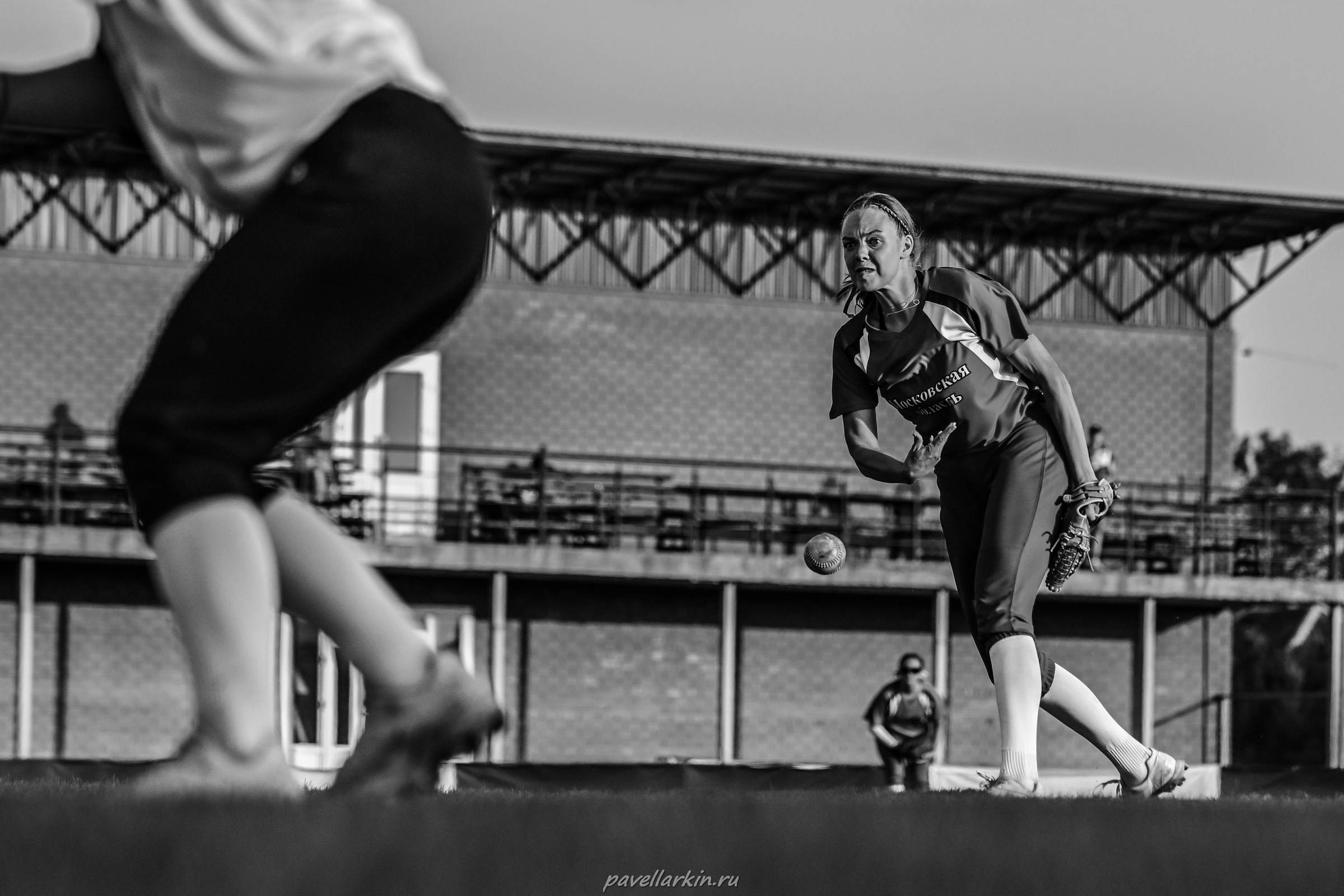 Софтбол: Финал юношеской спартакиады 2025 года. Спортивный фотограф, фотожурналист Павел Ларькин