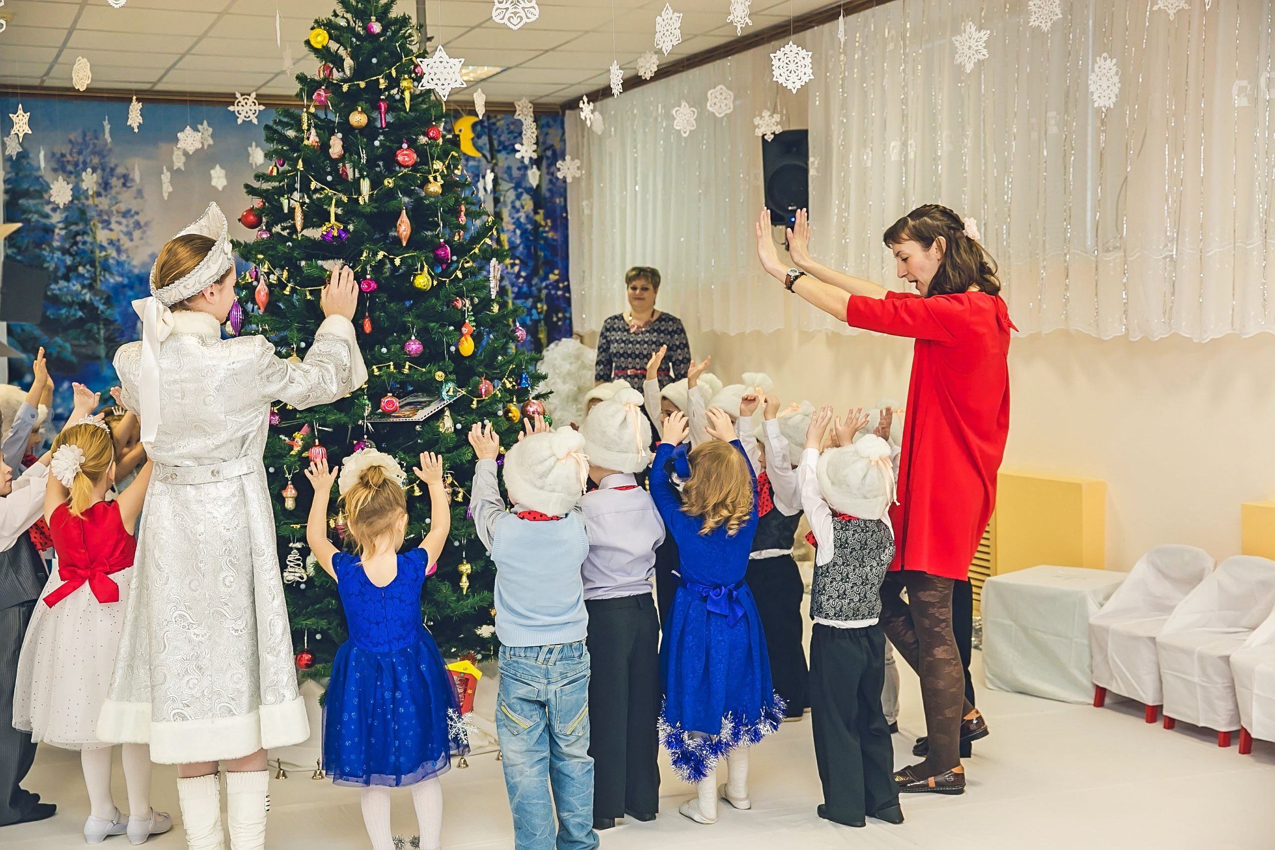 Новый год в саду. Семейный и детский фотограф в Нижнем Новгороде