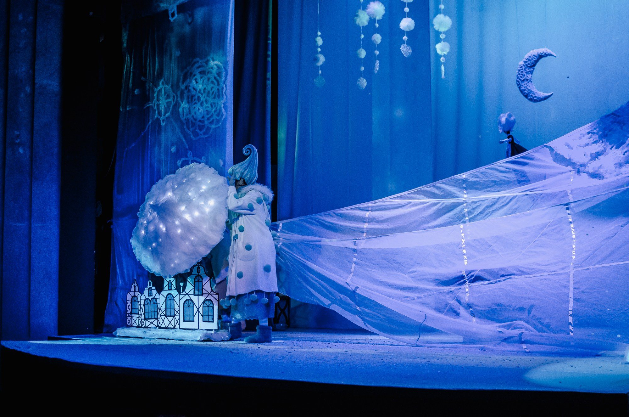 Спектакль «Госпожа Метелица» Тверского театра кукол. Фотограф в Твери Юдина Полина