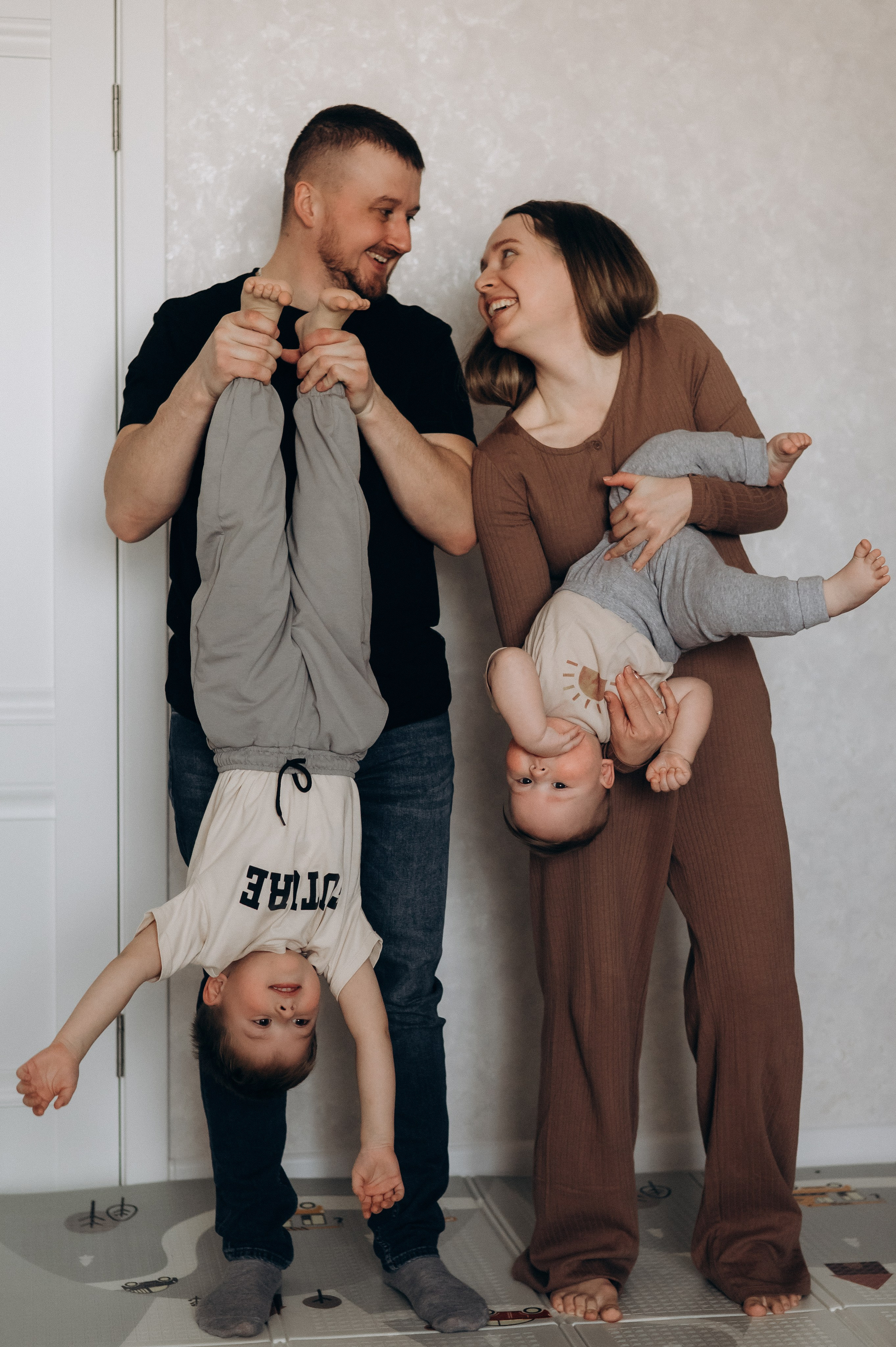 Семья Безбах (домашняя). Фотограф в Иркутске