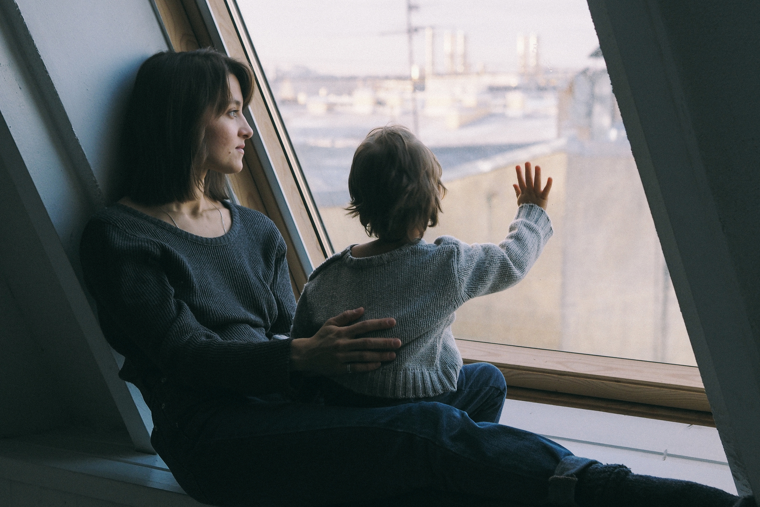 Maria and Danila in the studio. Photographer and videographer Valeria Lisauske