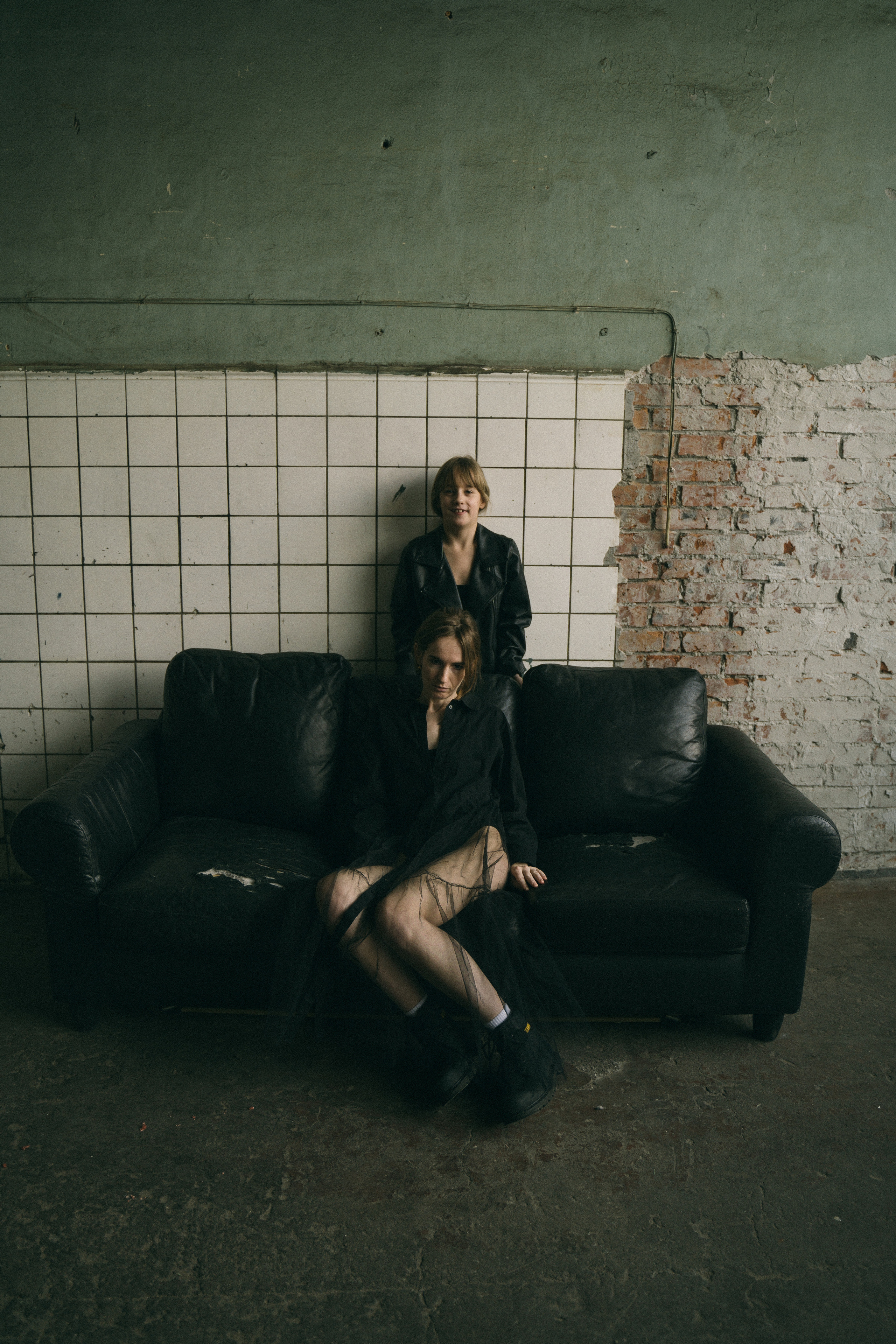 Margarita and Dunya in a «decadence» mood. Photographer and videographer Valeria Lisauske
