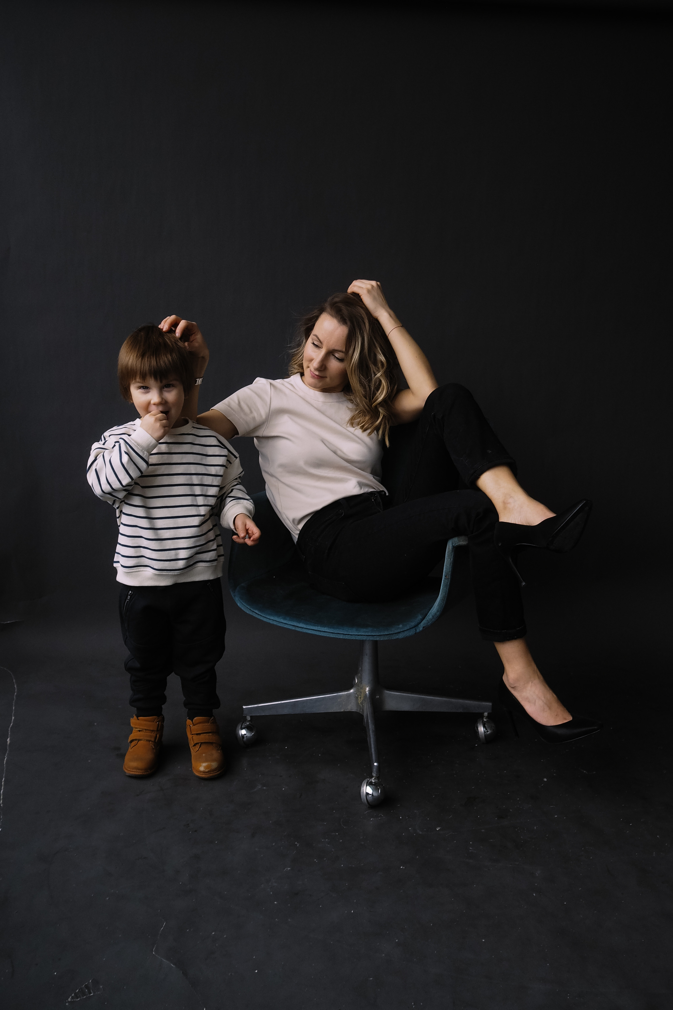 Nadia or when there are three children. Photographer and videographer Valeria Lisauske