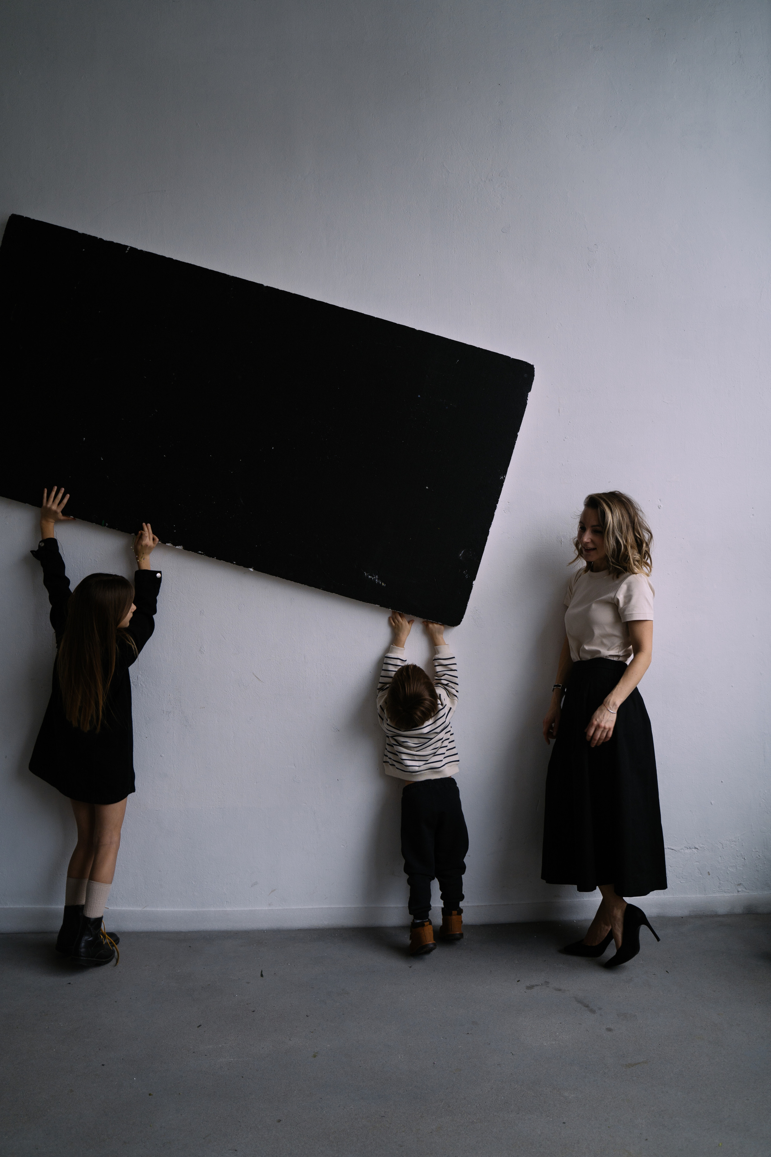 Nadia or when there are three children. Photographer and videographer Valeria Lisauske