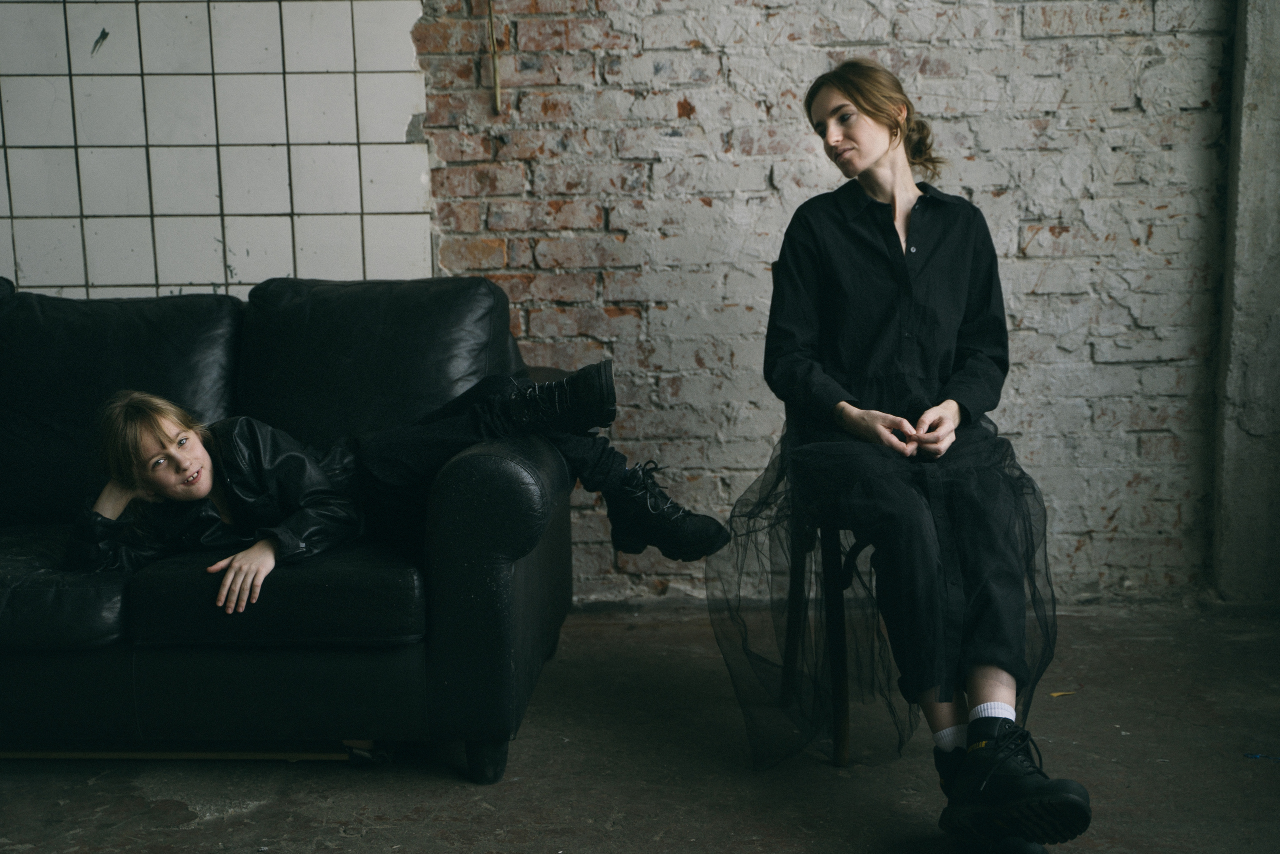 Margarita and Dunya in a «decadence» mood. Photographer and videographer Valeria Lisauske