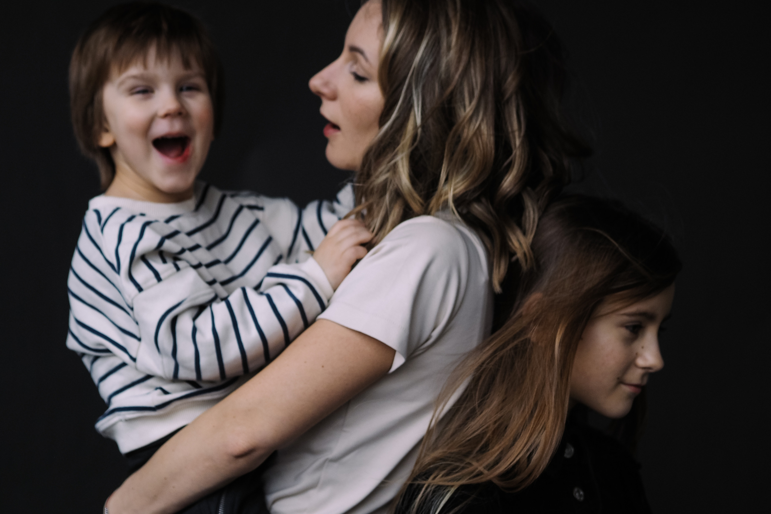 Nadia or when there are three children. Photographer and videographer Valeria Lisauske