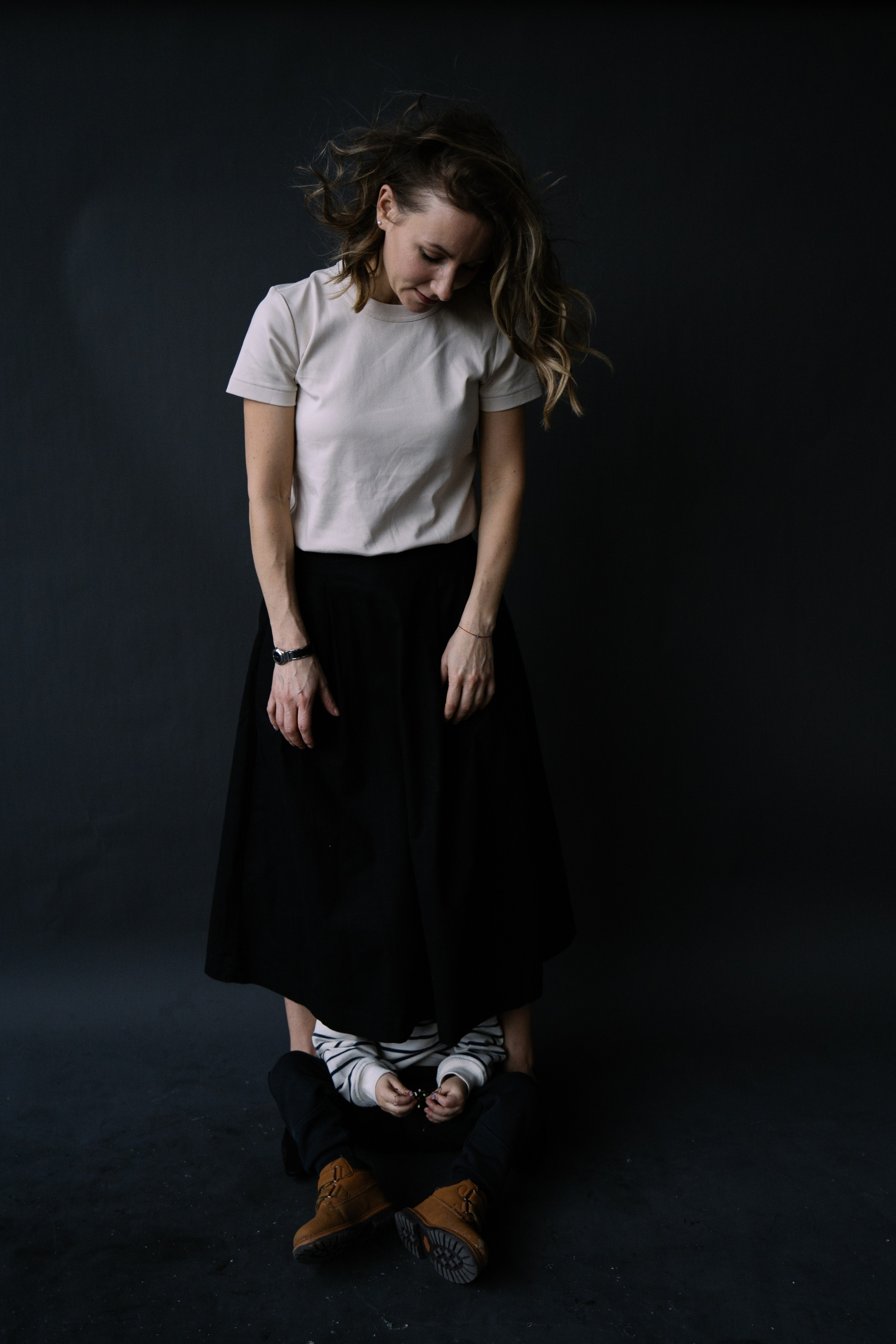 Nadia or when there are three children. Photographer and videographer Valeria Lisauske