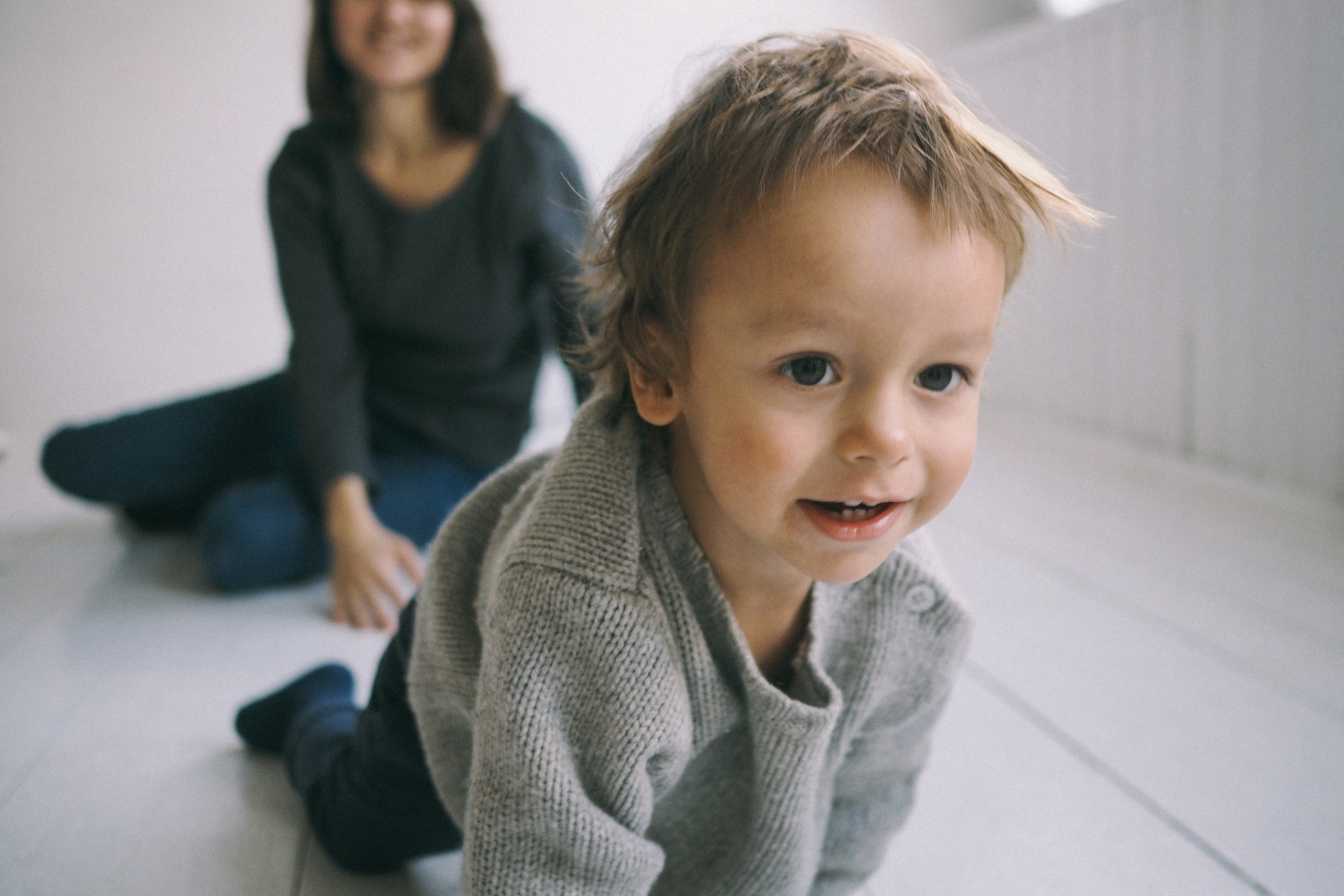 Maria and Danila in the studio. Photographer and videographer Valeria Lisauske