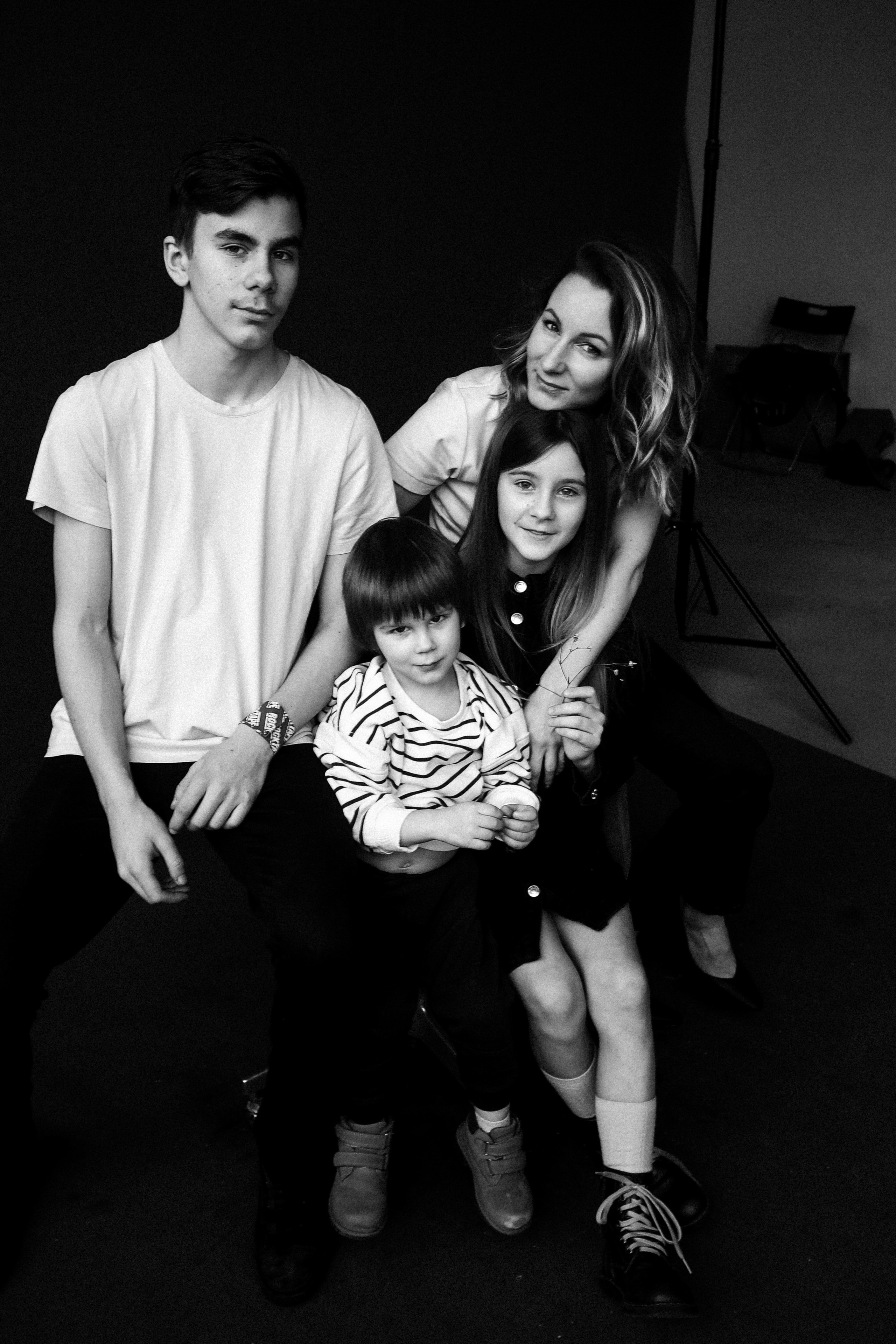 Nadia or when there are three children. Photographer and videographer Valeria Lisauske