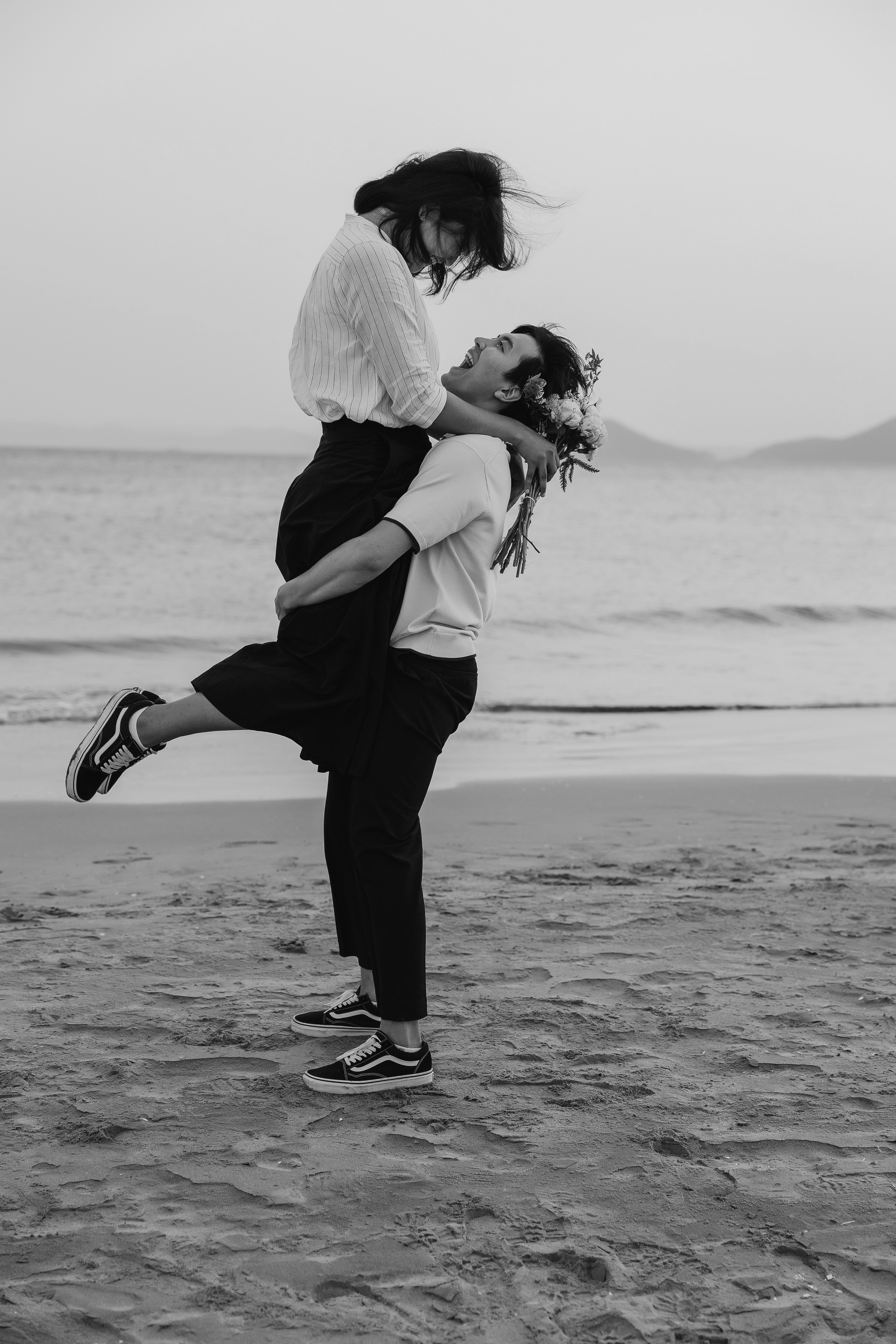 This is an evening walk of lovers. Your photographer in Busan (South Korea) Aleksandra Anufriy