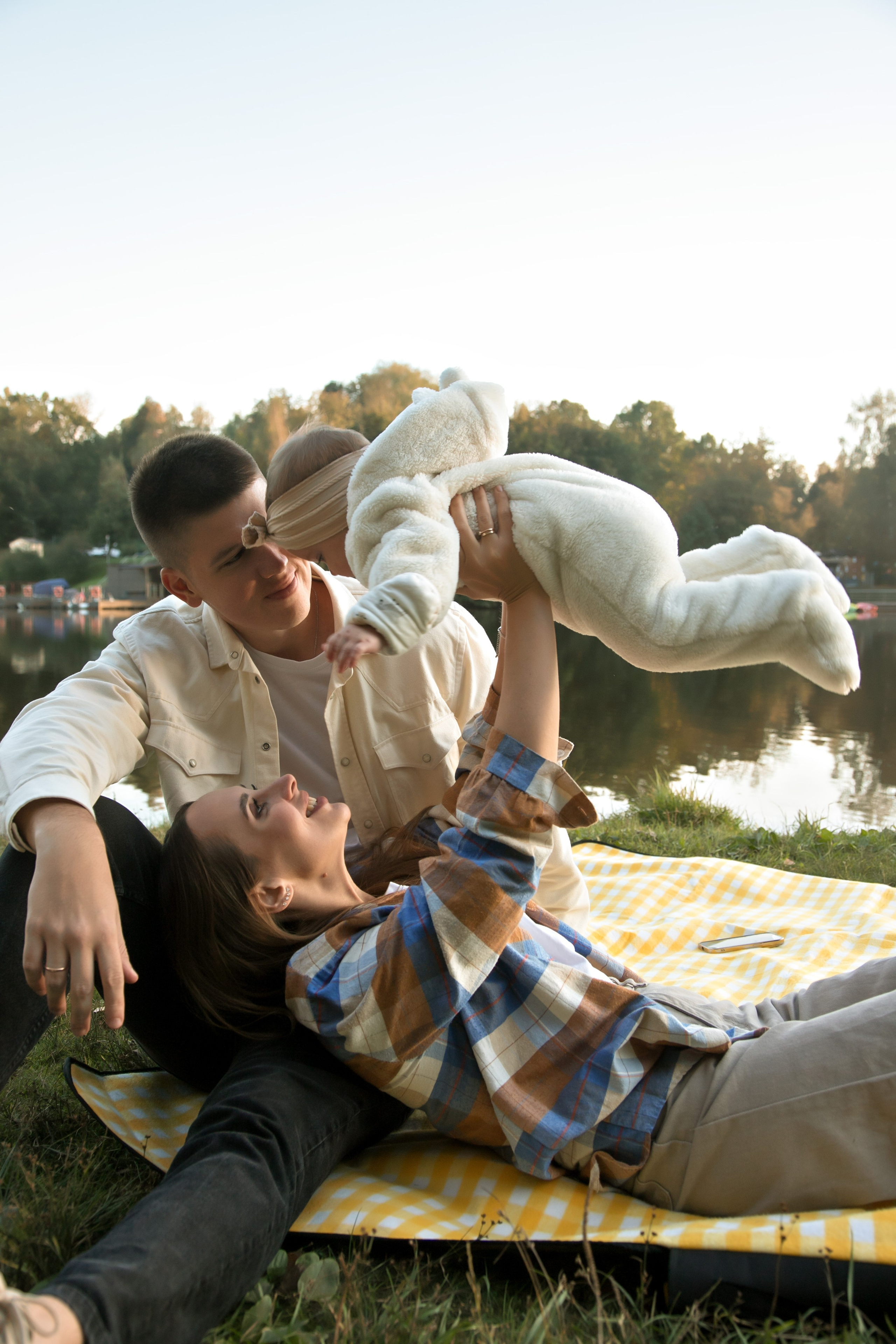 Семейная на улице. Профессиональный фотограф в Москве