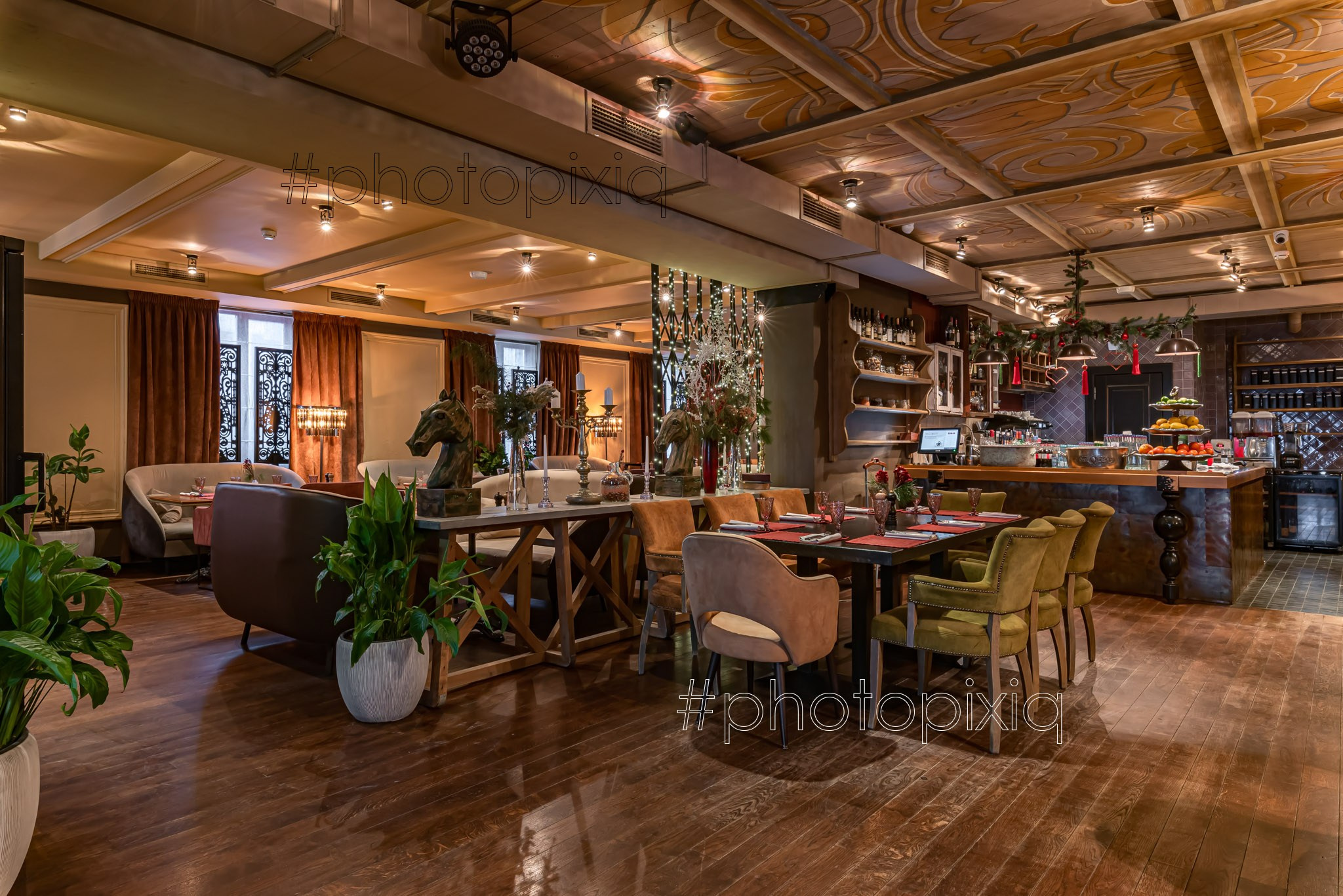 Интерьерная съёмка ресторана MARANI в Жуковке. Интерьерная съёмка и виртуальные туры — Интерьерный фотограф Кузнецов Сергей (photopixiq)