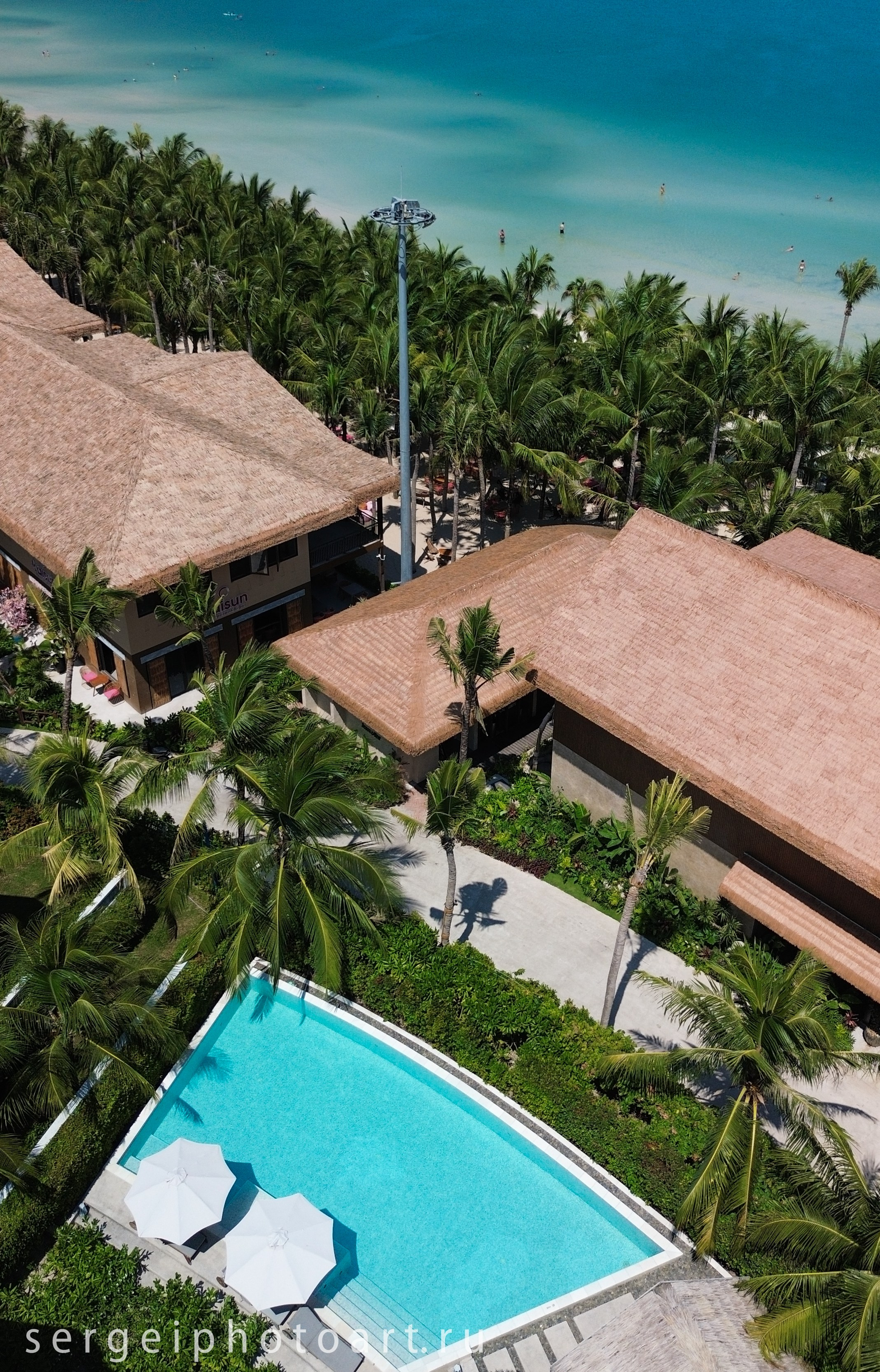 Съемка с дрона. Фотограф Сергей Кишкель Дананг Нячанг Фукуок