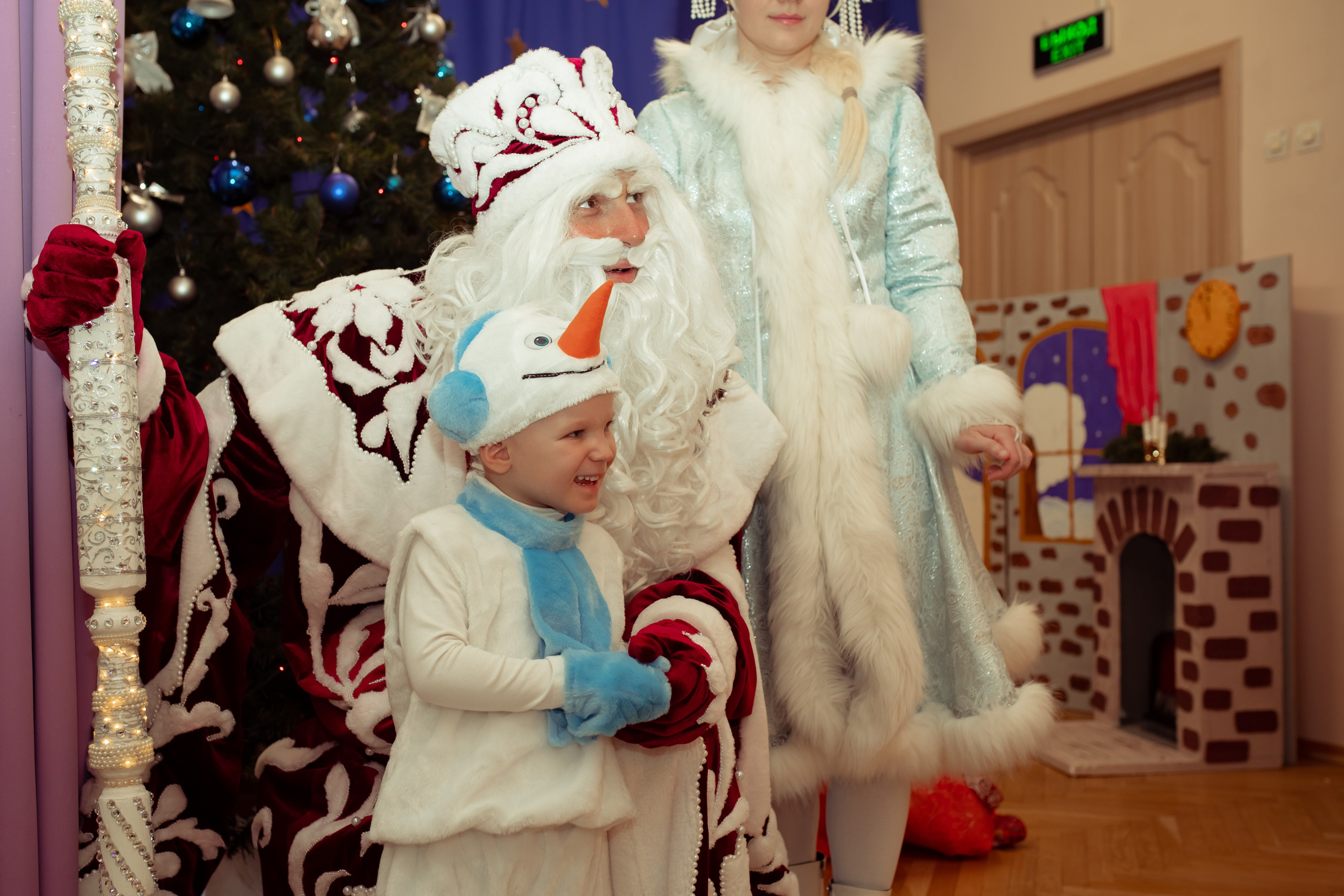 Новогодний утренник в детском саду. Семейный и детский фотограф в Москве Дорогова Екатерина