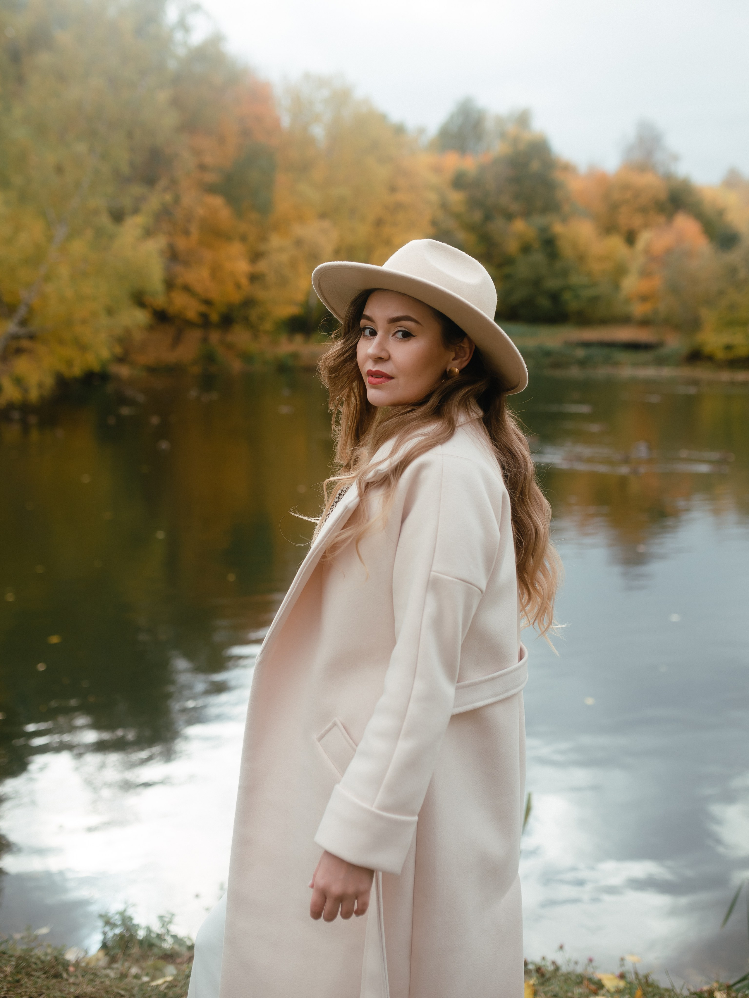 осенняя фотосессия на природе в парке в лесу октябрьский башкортостан