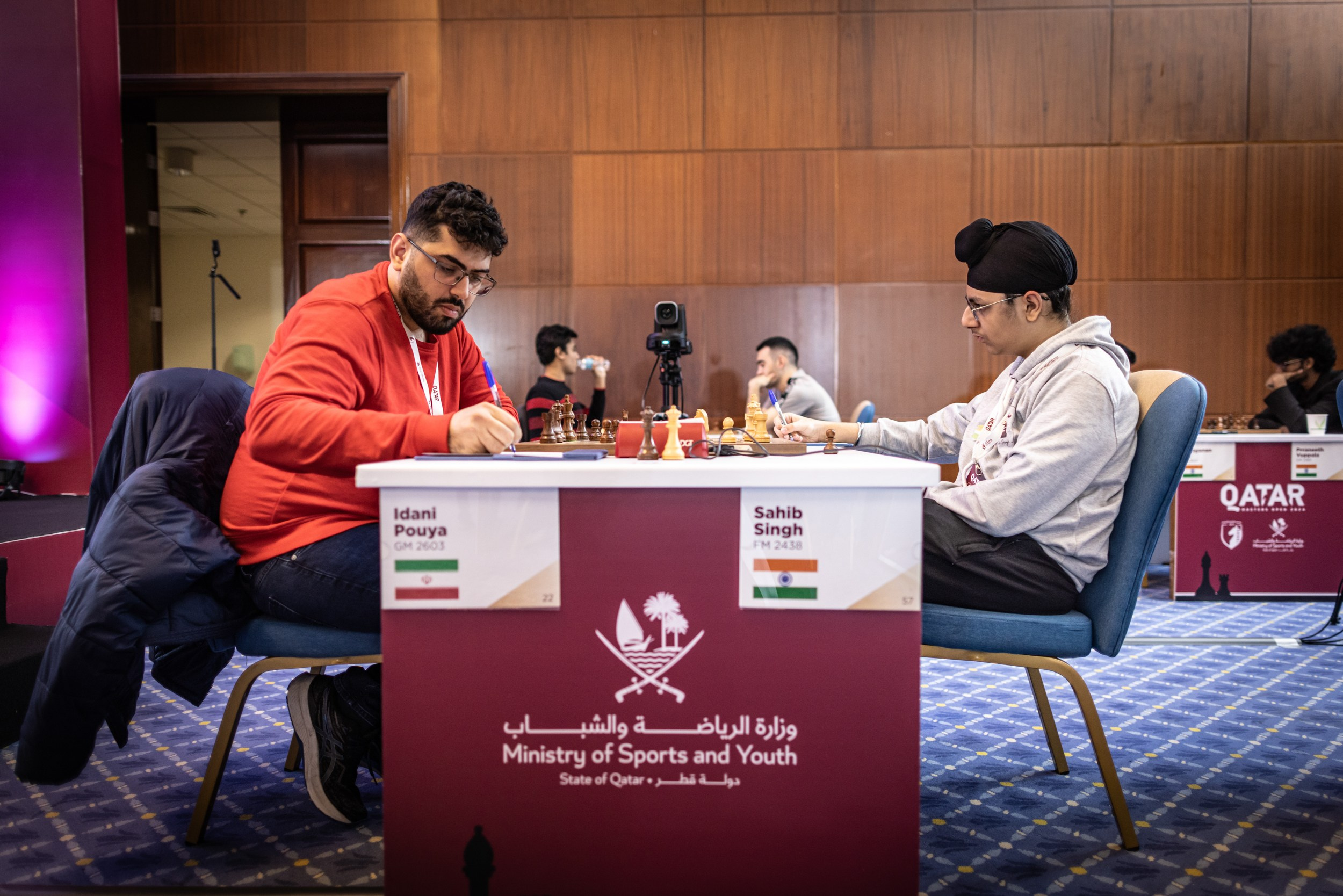 2024.12.04 Qatar Masters Open 2024 — Round2. Фотограф Анна Штурман (репортажная съёмка любых событий и мероприятий) Anna Shtourman photographer