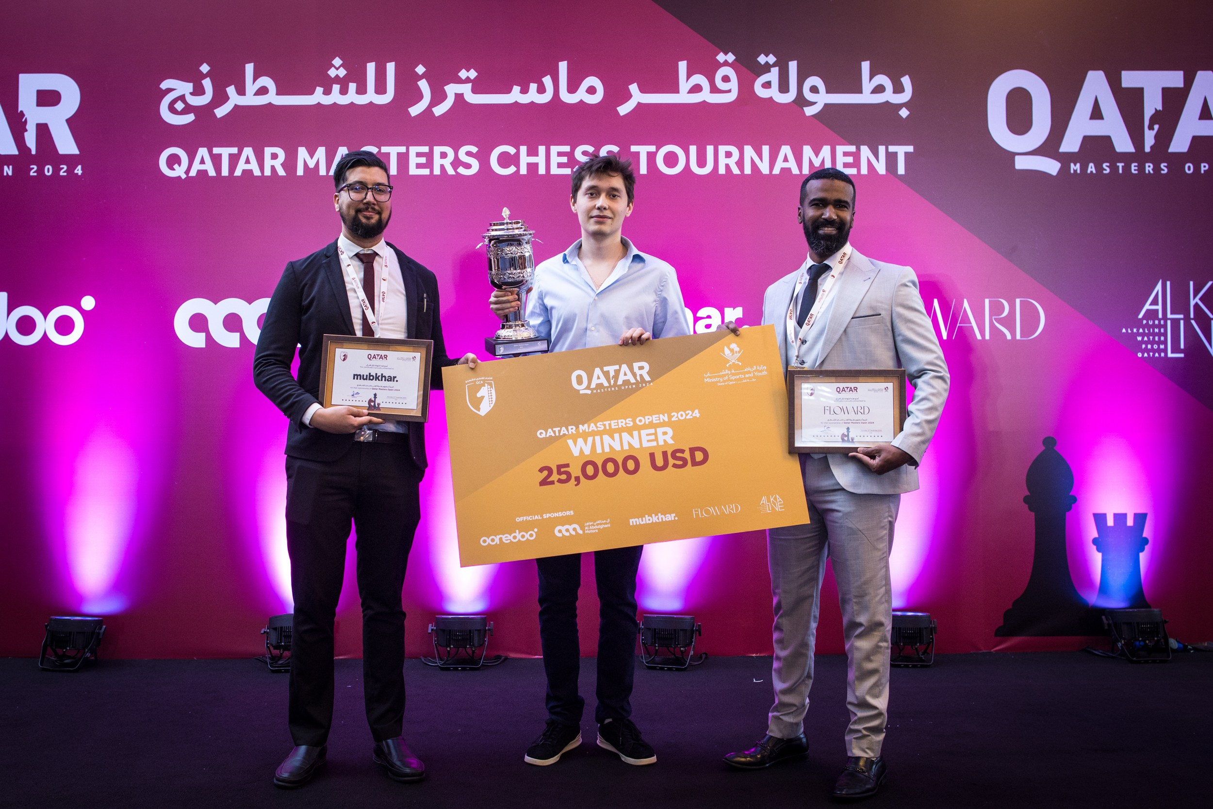 2024.12.12 Qatar Masters Open 2024 — Closing Ceremony. Фотограф Анна Штурман (репортажная съёмка любых событий и мероприятий) Anna Shtourman photographer