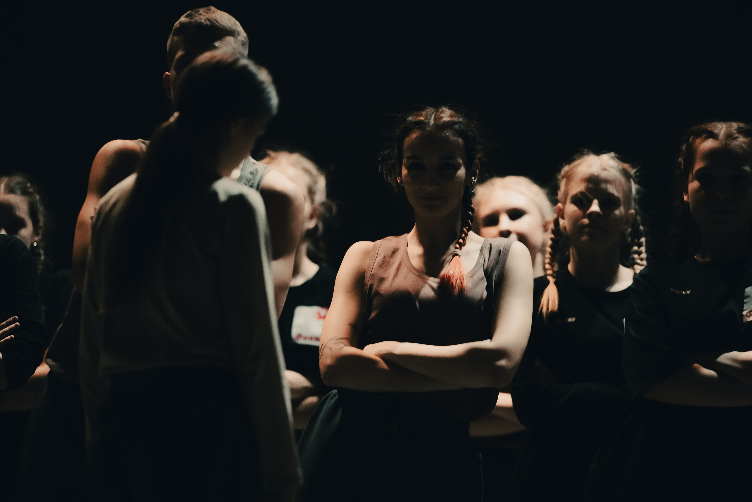 Rehearsal of the choreographic ensemble “Phoenix”, Velikiye Luki, 10/17/2023. Фотограф Кирилл Сафонов