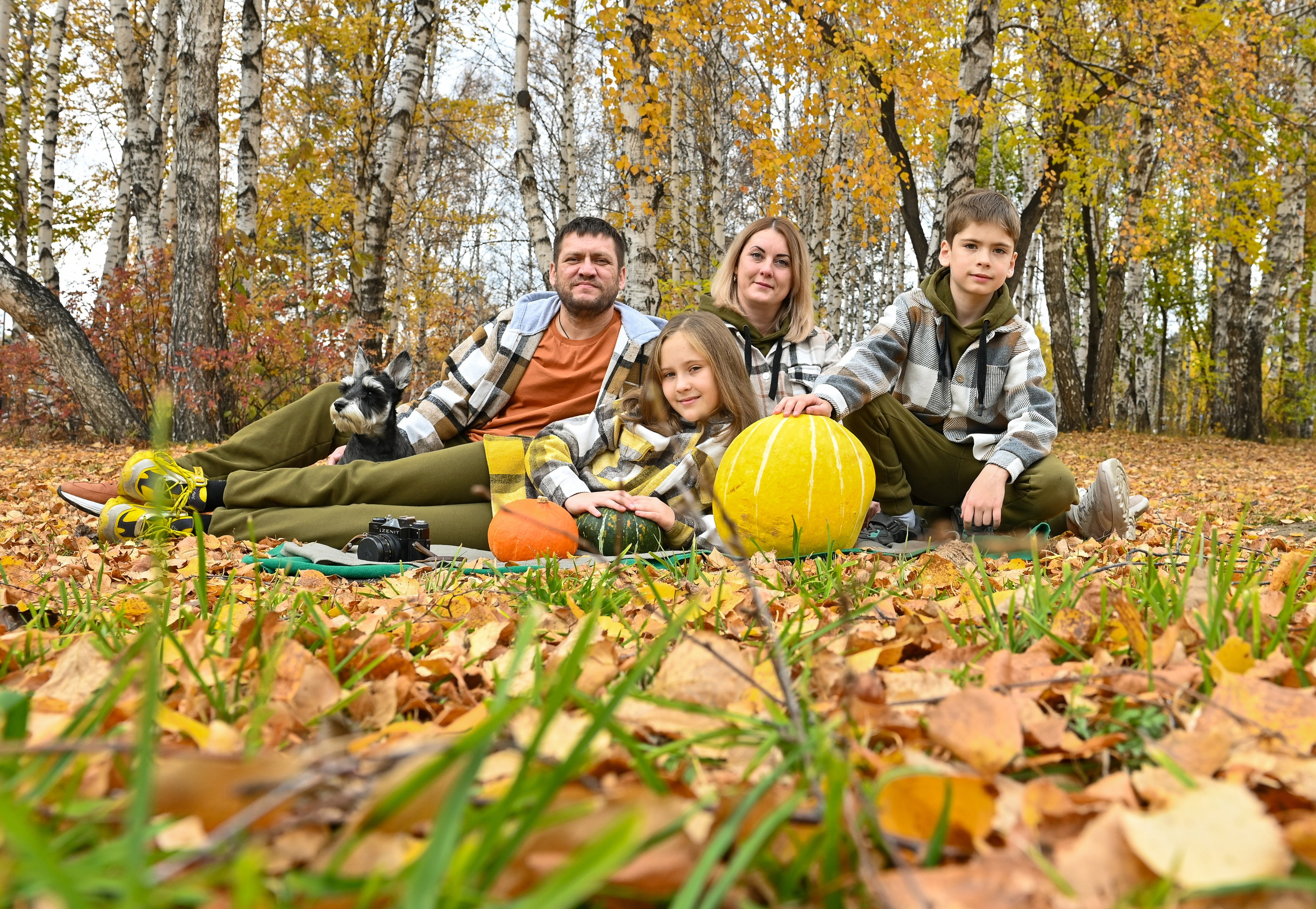 Фотосессия «Золотая осень». Детский и семейный фотограф в Иркутске Наталья Киселёва