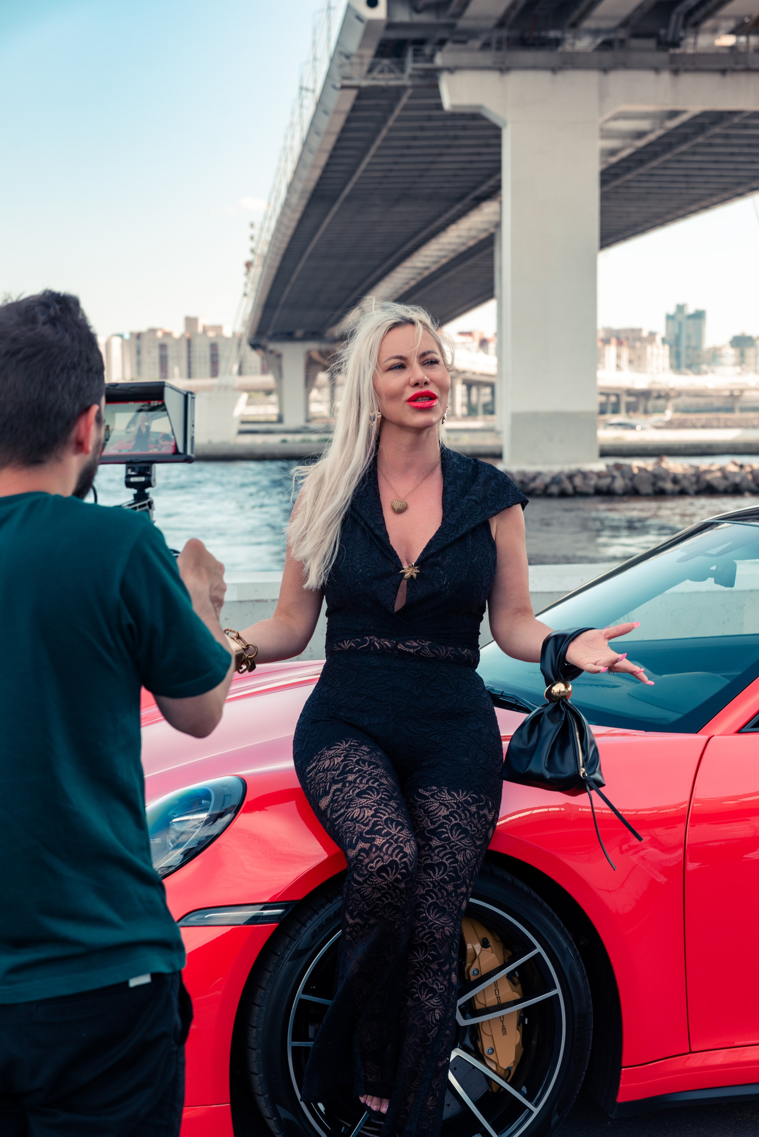 Мирослава, репортаж со съёмок клипа. Фотограф в Санкт-Петербурге Виктор Кудряшов