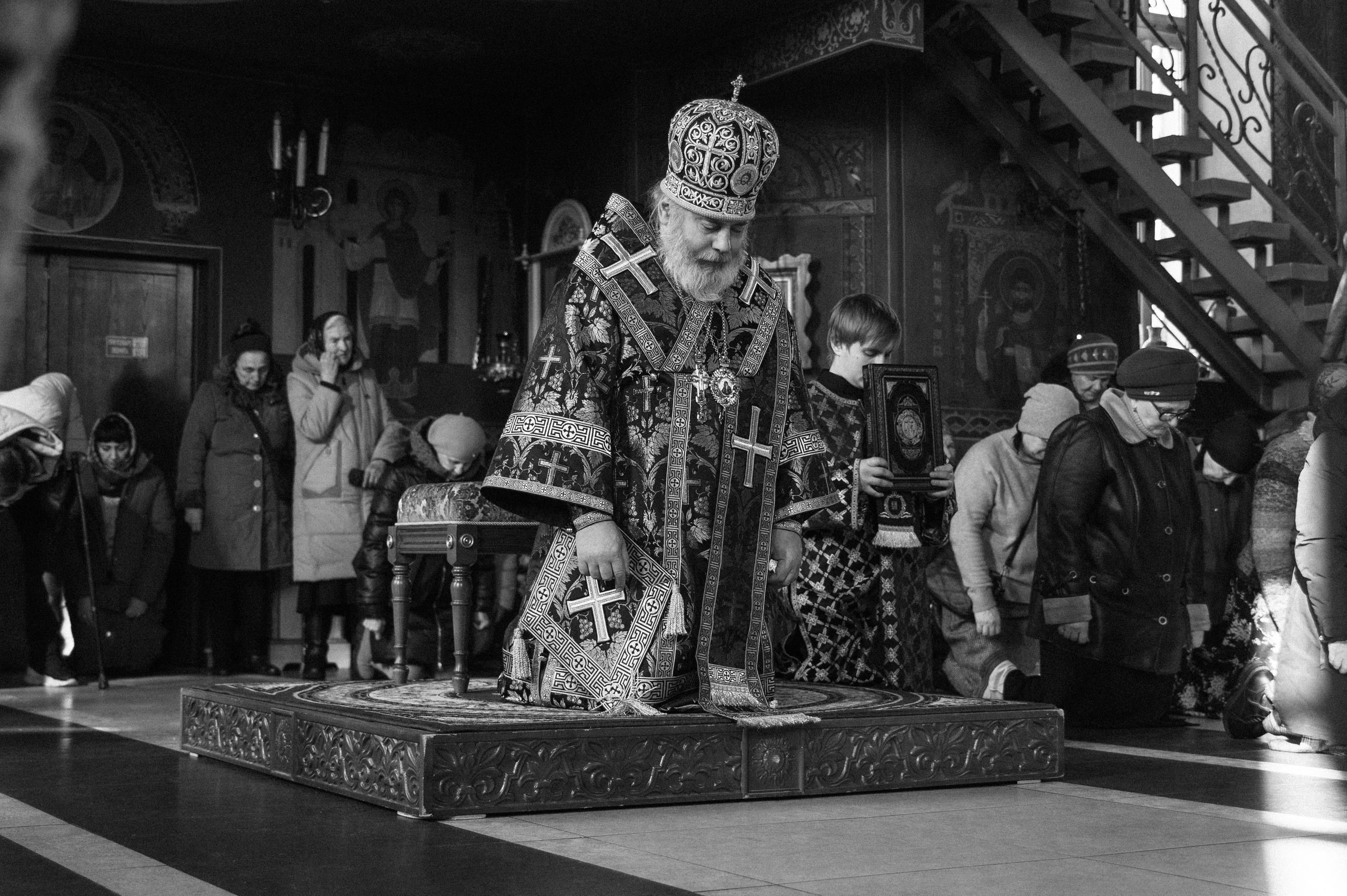 Преждеосвящение Даров. Храм Серафима Саровского. Церковный, семейный и репортажный фотограф Волгоград, Волжский