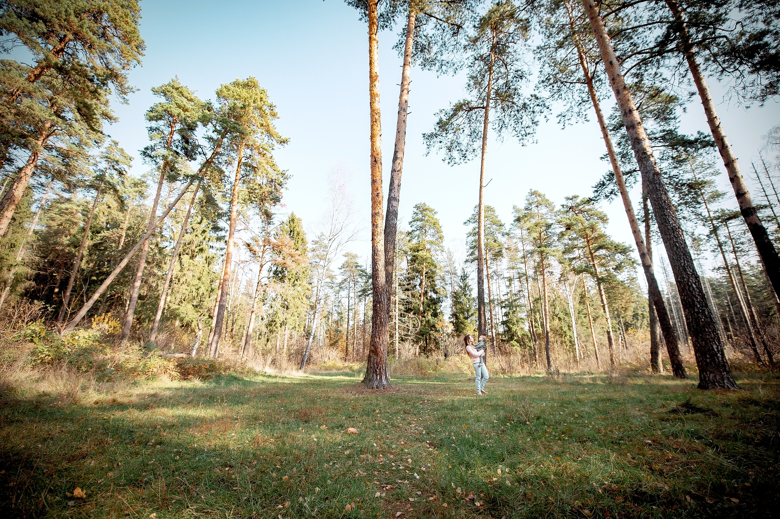 Осенняя фотопрогулка в Щелково с малышом. Свадебный и семейный фотограф Виктория Носачёва. Щелково, Москва и МО