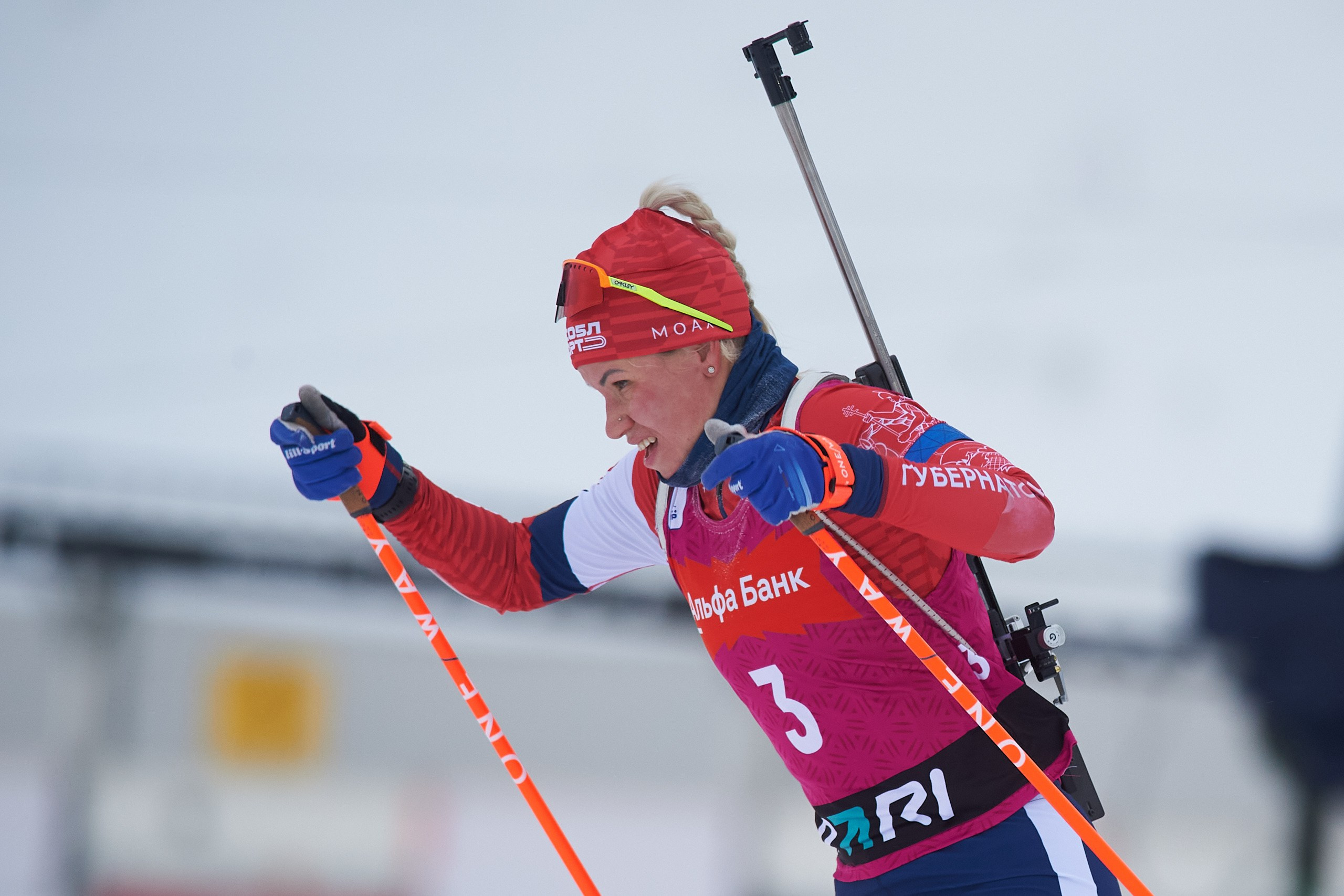 Биатлон. Чемпионат России — 2024/2025, 3-й этап, Ижевск. Ижевская винтовка. Спортивный репортажный фотограф в Ижевске Сергей Мерзляков