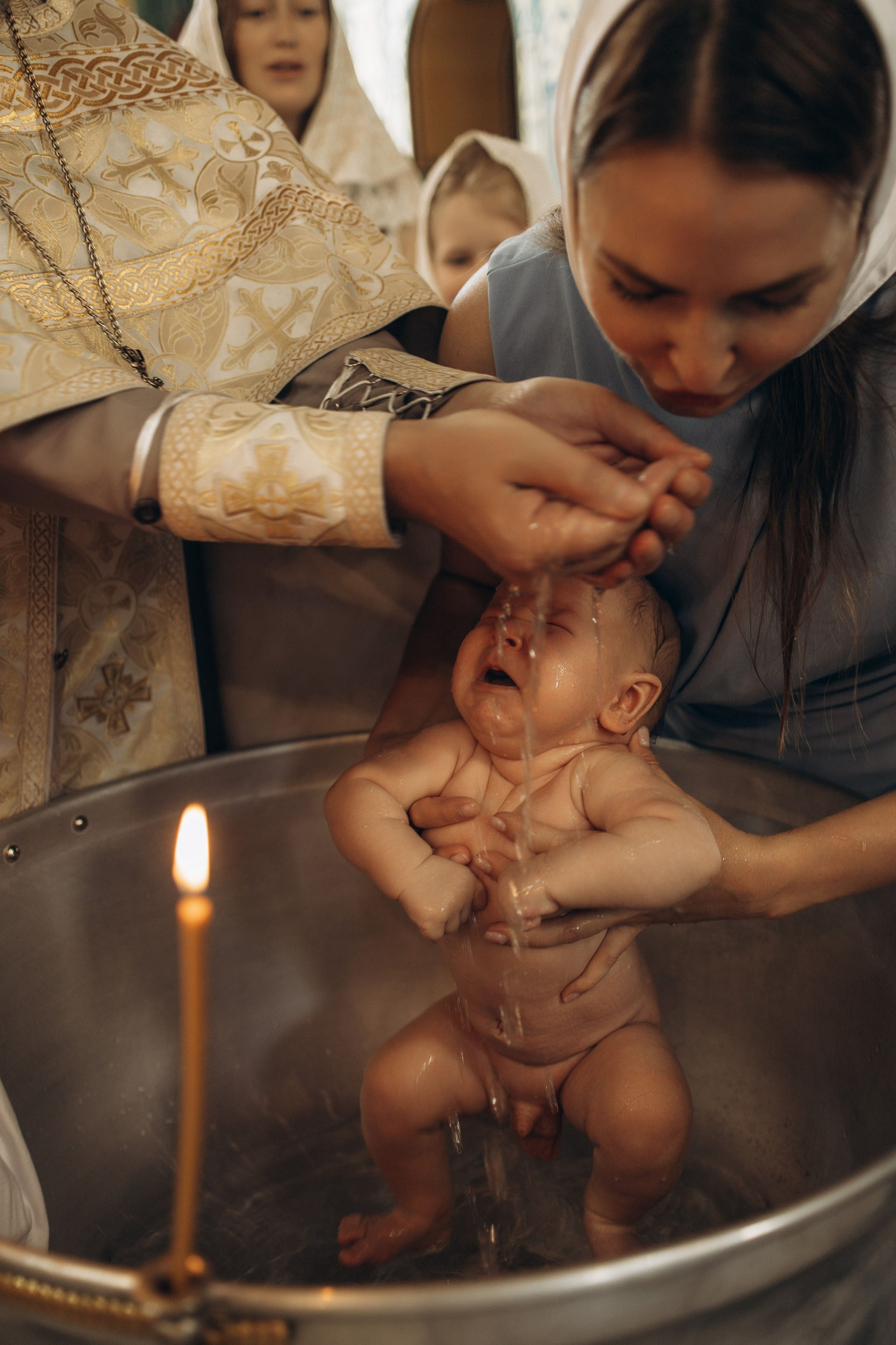 Крещение Ивана. Самый теплый фотограф в Краснодаре Рябоконь Ксения